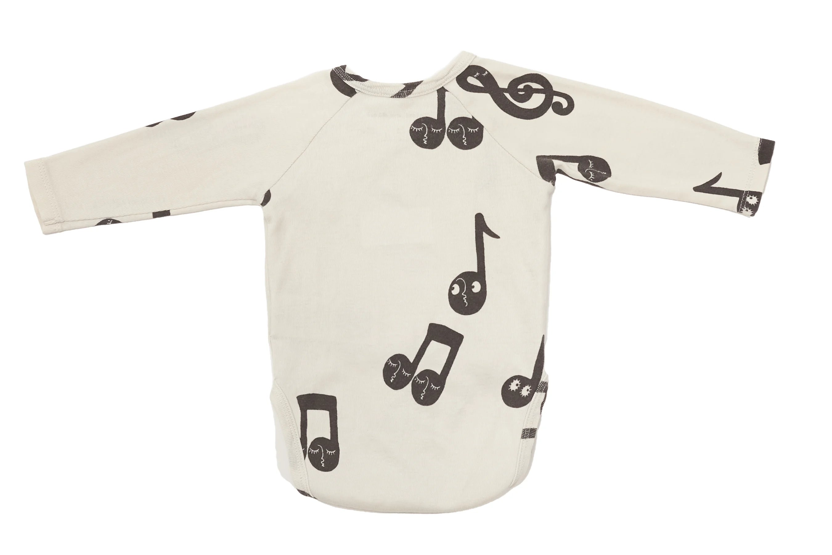 Mini Rodini Musical Note Baby Bodysuit