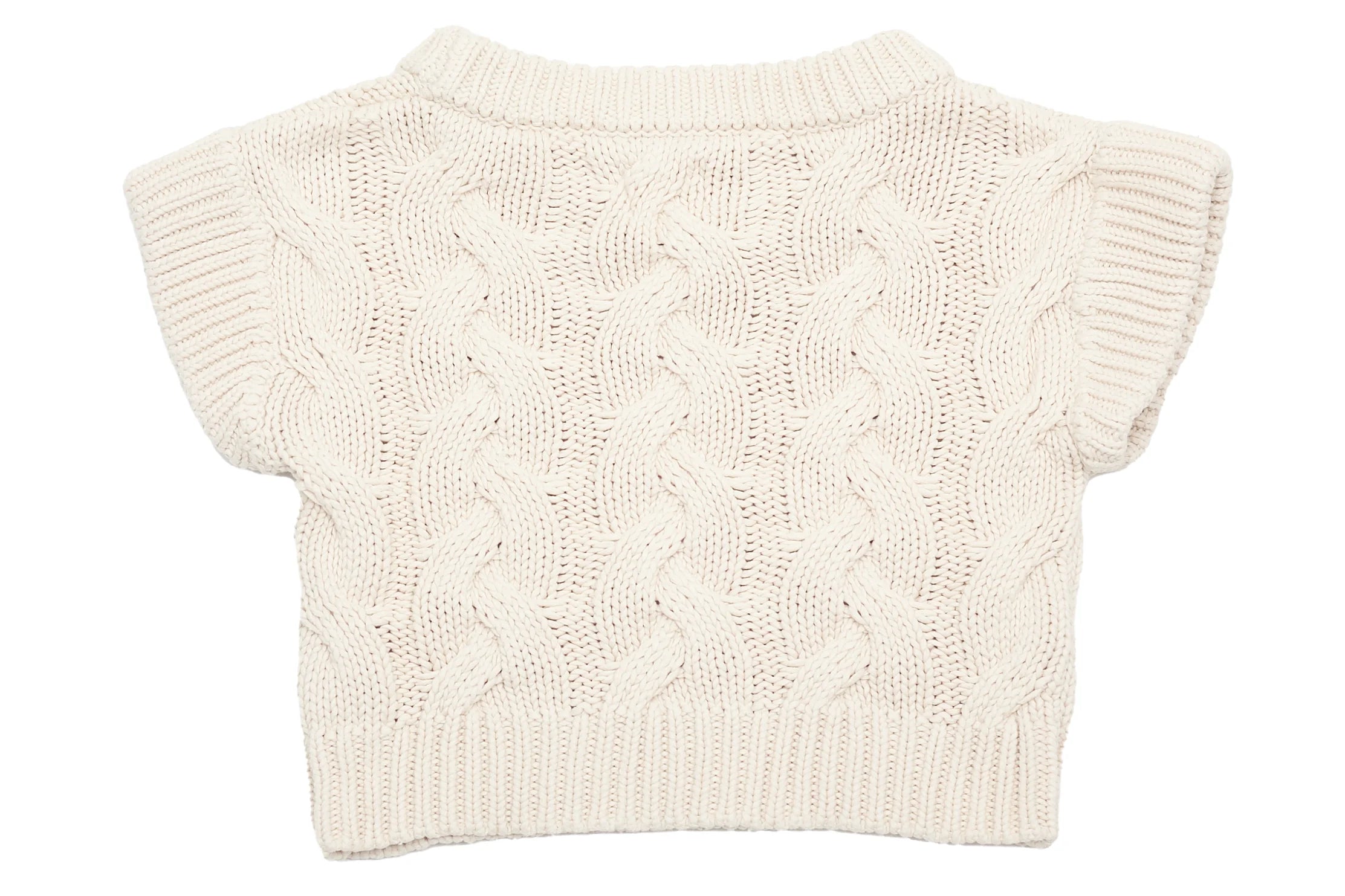 Donsje Amsterdam Milly Cable Knit Vest