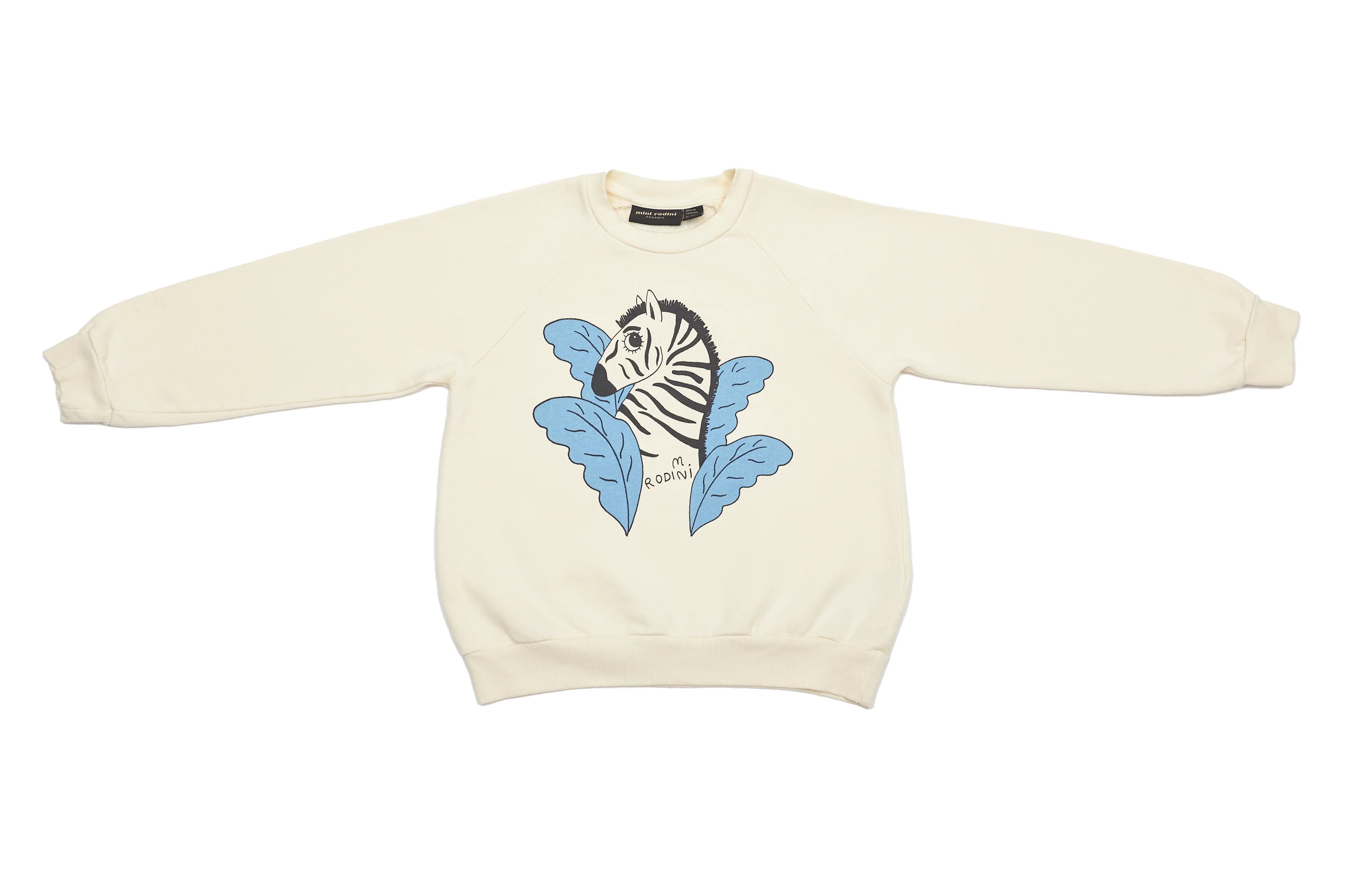 Mini Rodini Zebra Crewneck Sweatshirt