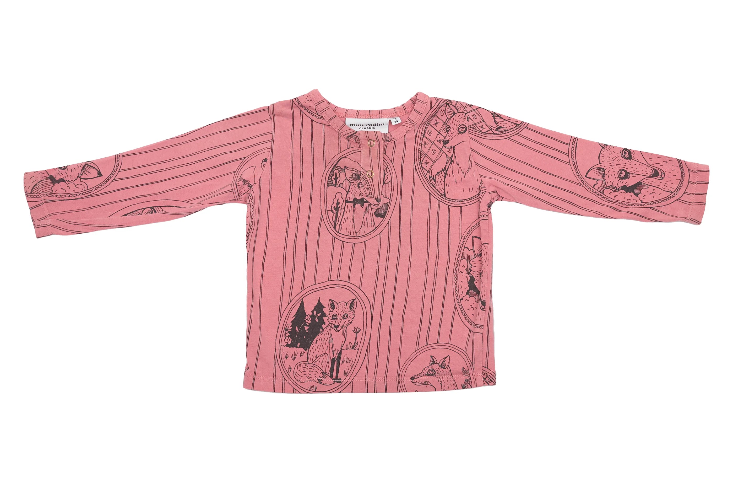Mini Rodini Fox Family Longsleeves