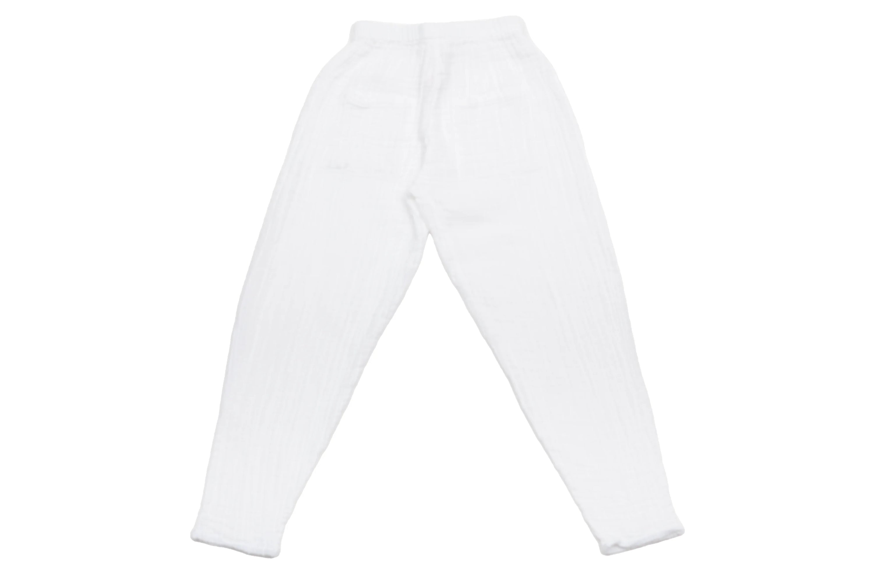 Numero 74 Effortless Pure White Mousseline Pants