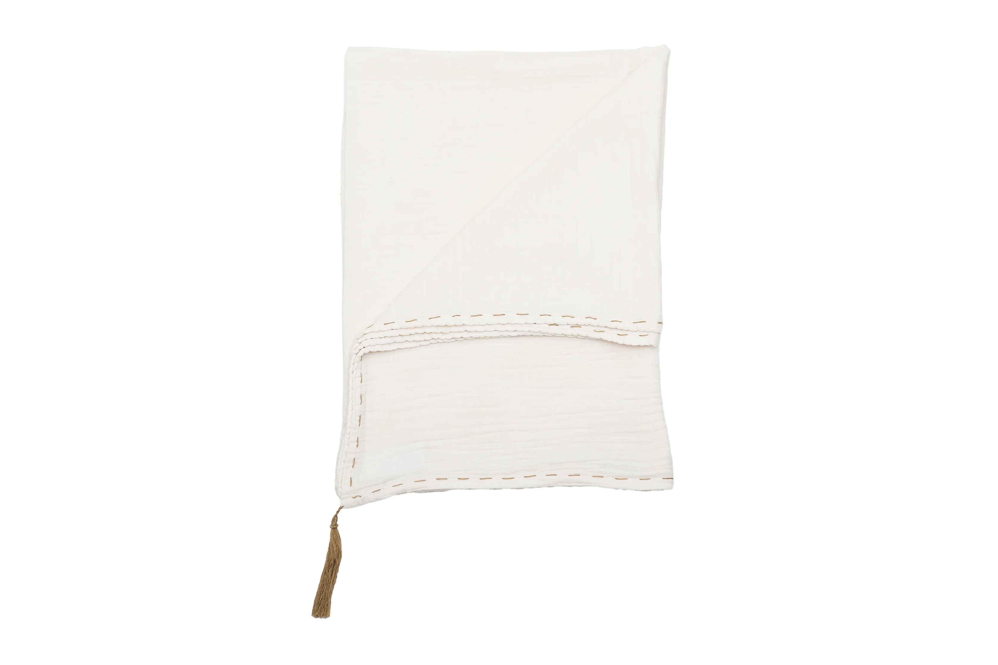 Numero 74 Cozy Beige Muslin Swaddle