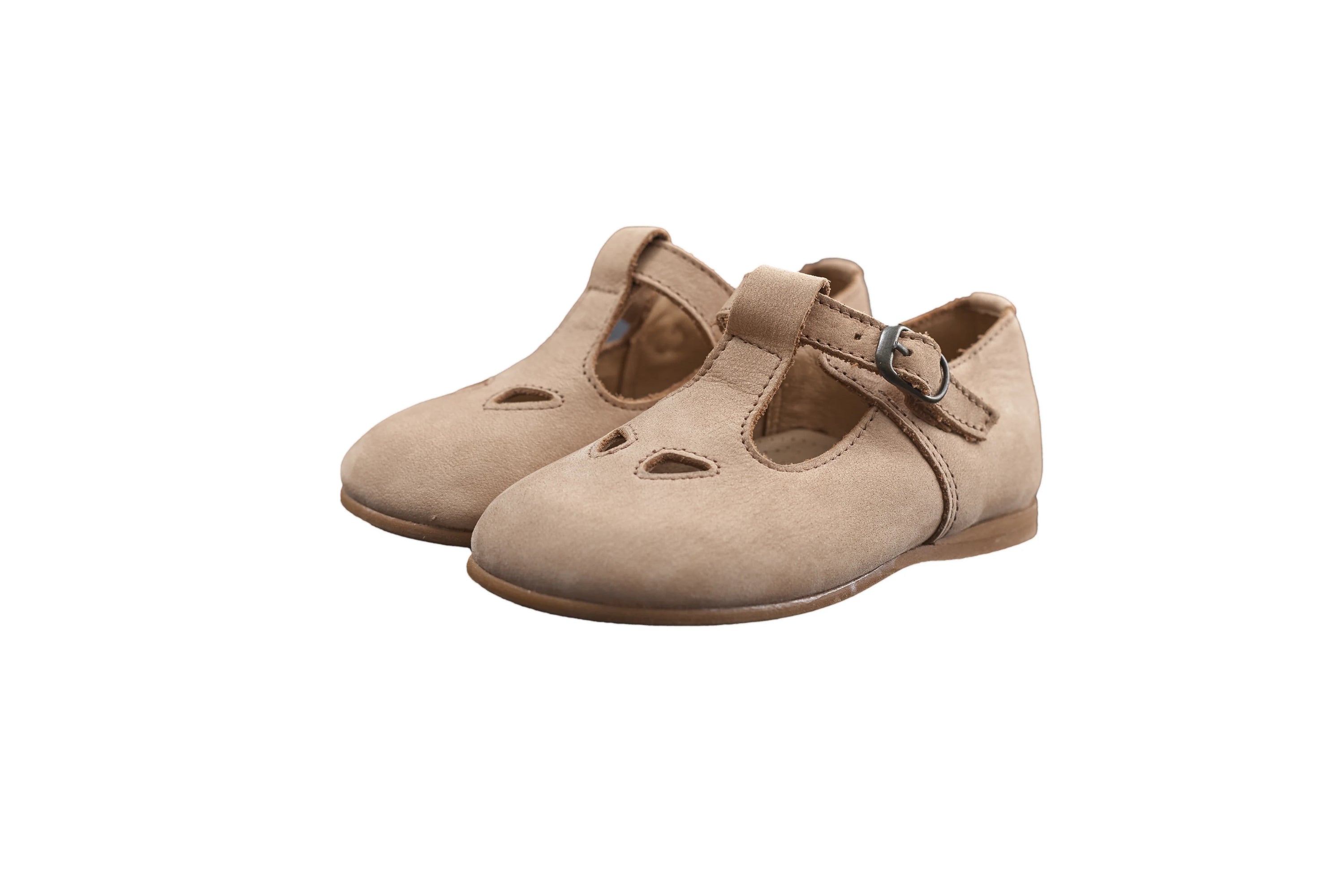 Nanos Timeless Tan Mary Janes