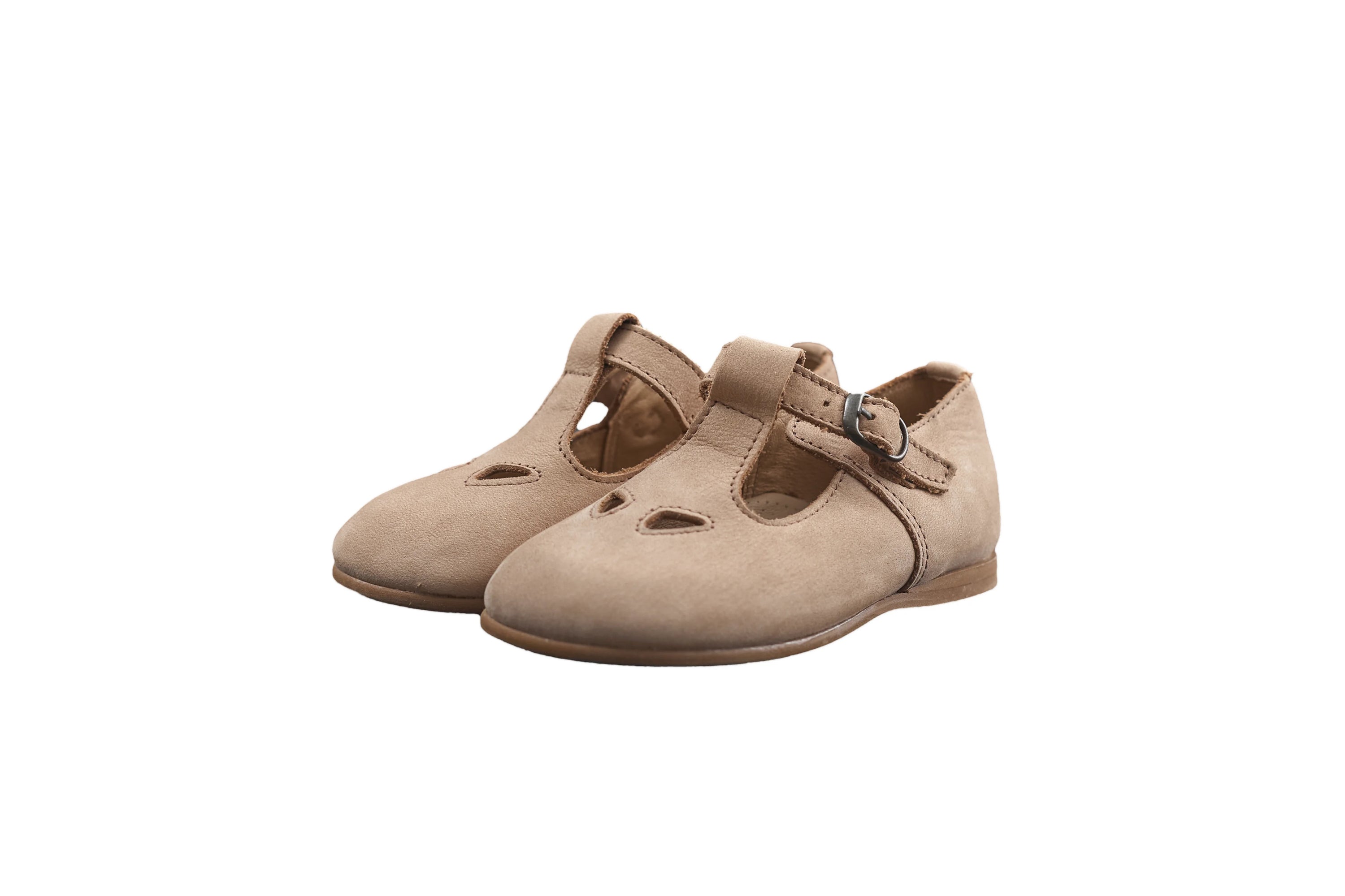 Nanos Timeless Tan Mary Janes