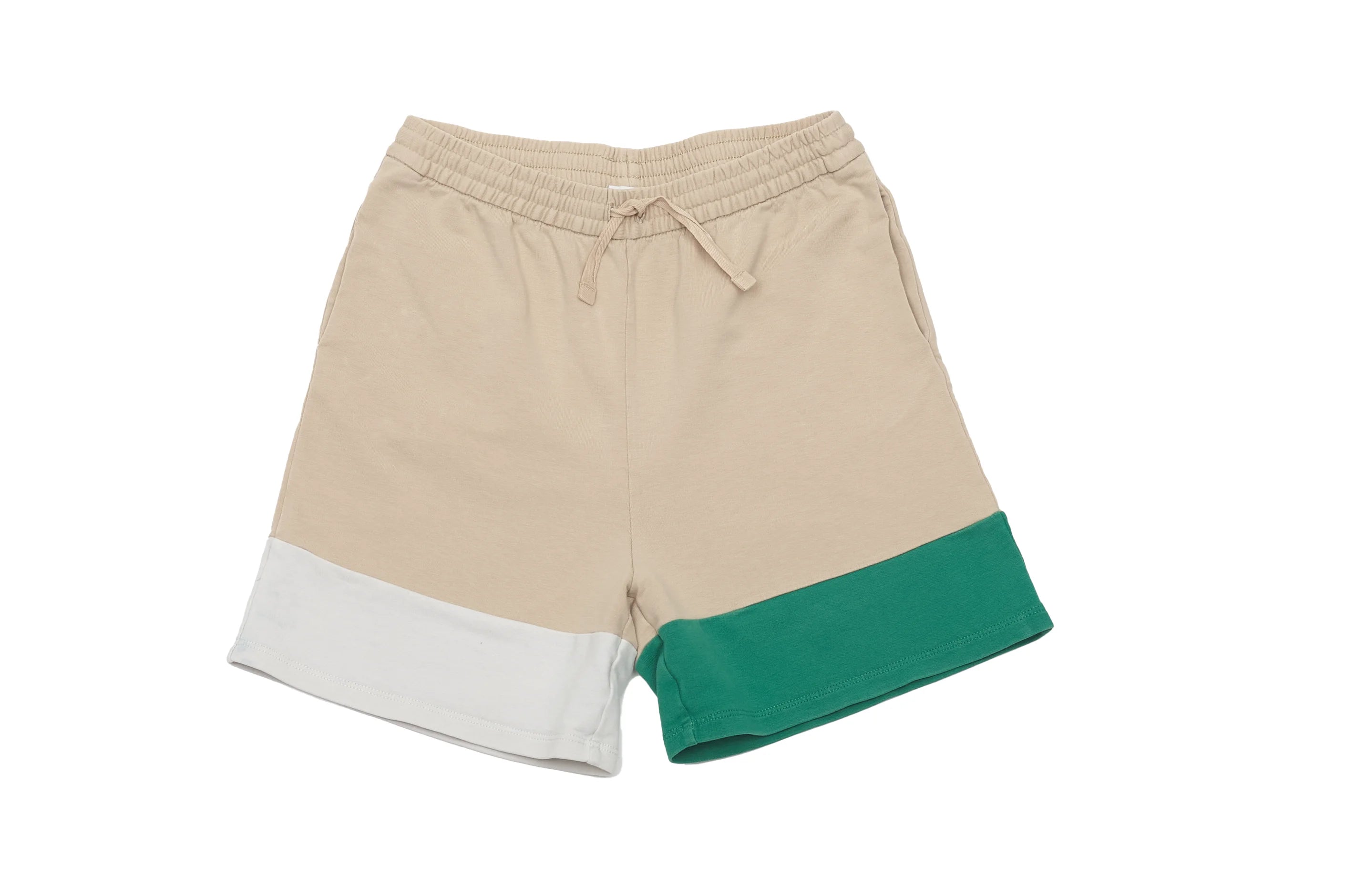 Cos Colour Blocked Horizon Shorts