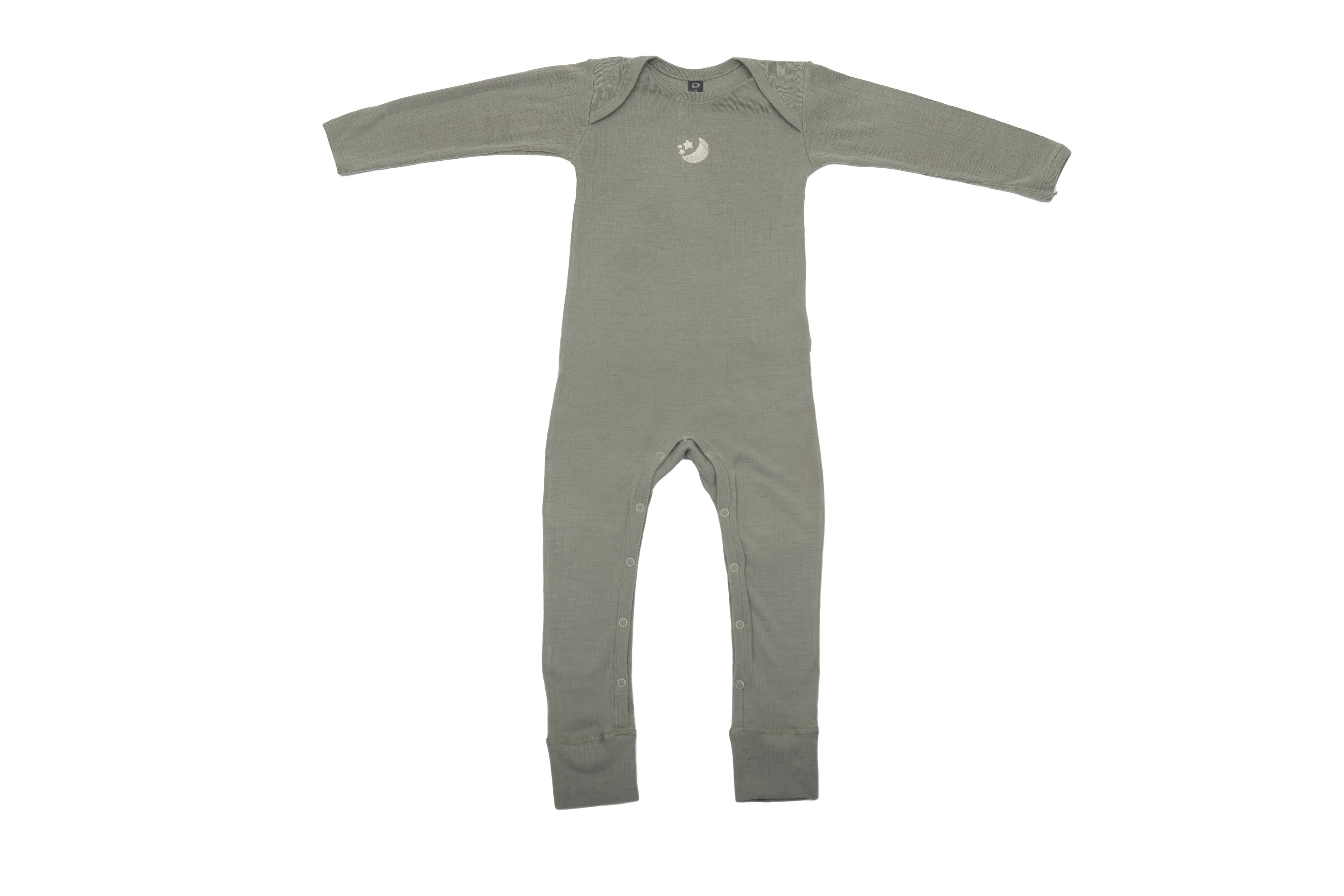 Dilling Ribbed Merino Wool Pyjama Suit