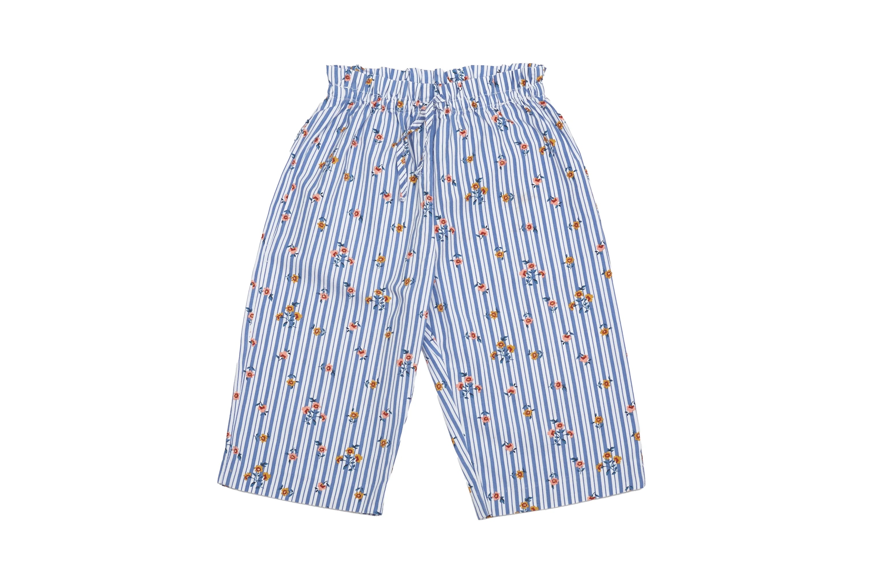 Zara Breezy Blue Bloom Culottes