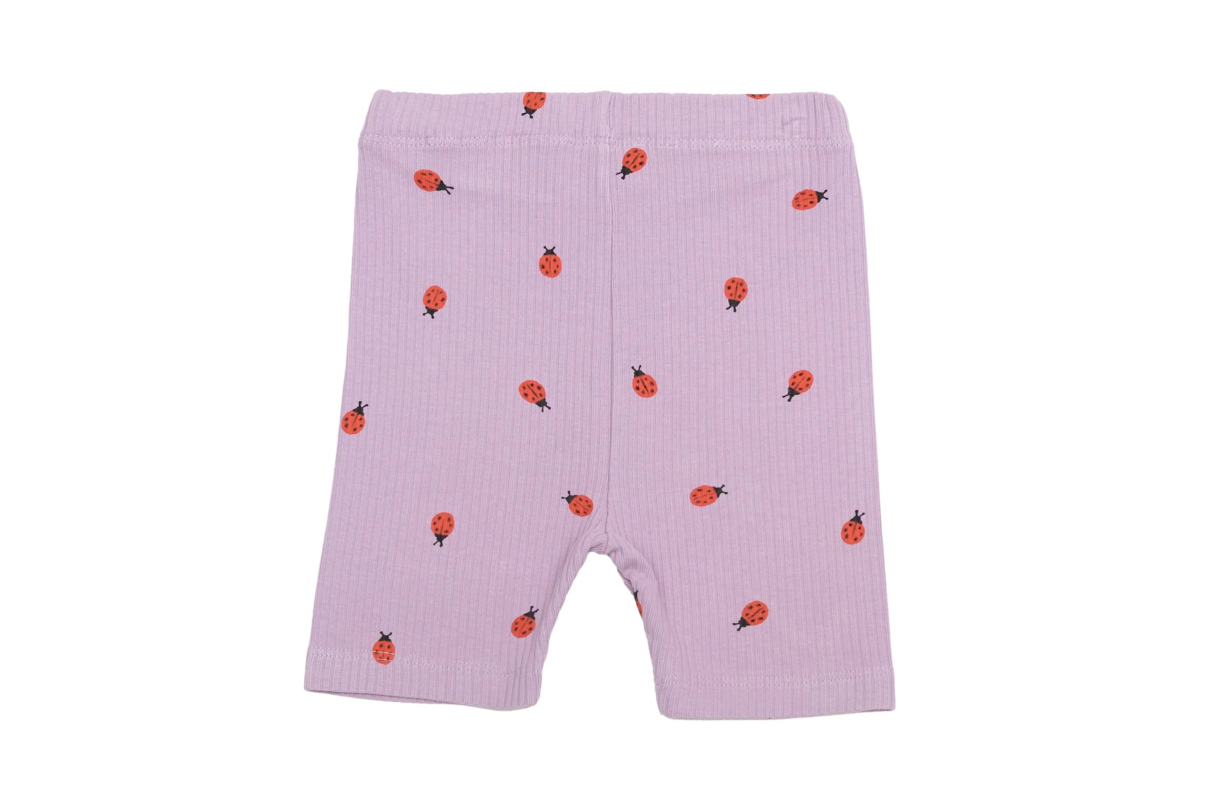 Arket Ladybird Lavender Ribbed Bike Shorts