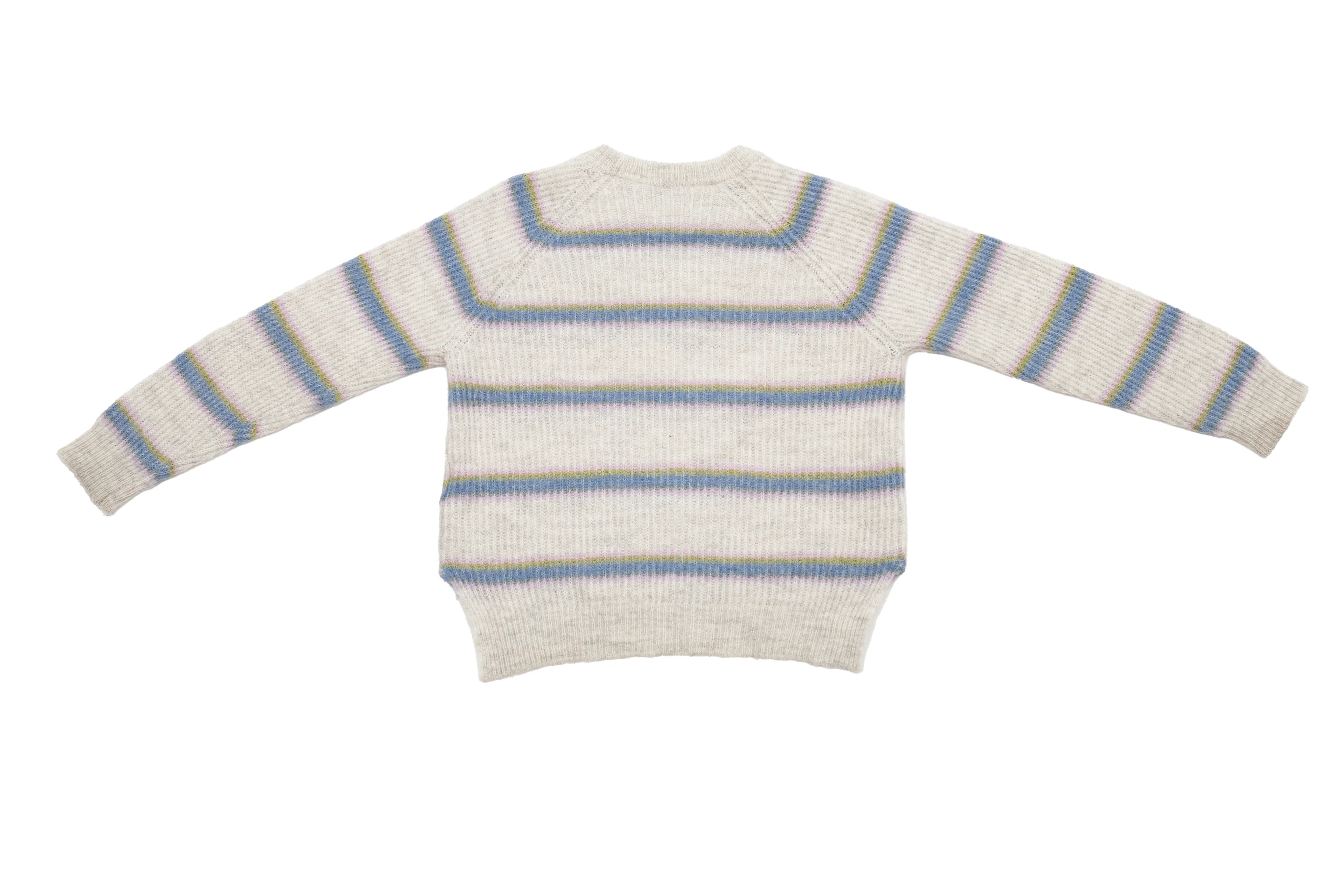 Sissy-Boy Dreamy Stripes Knit Wool and mohair Sweater