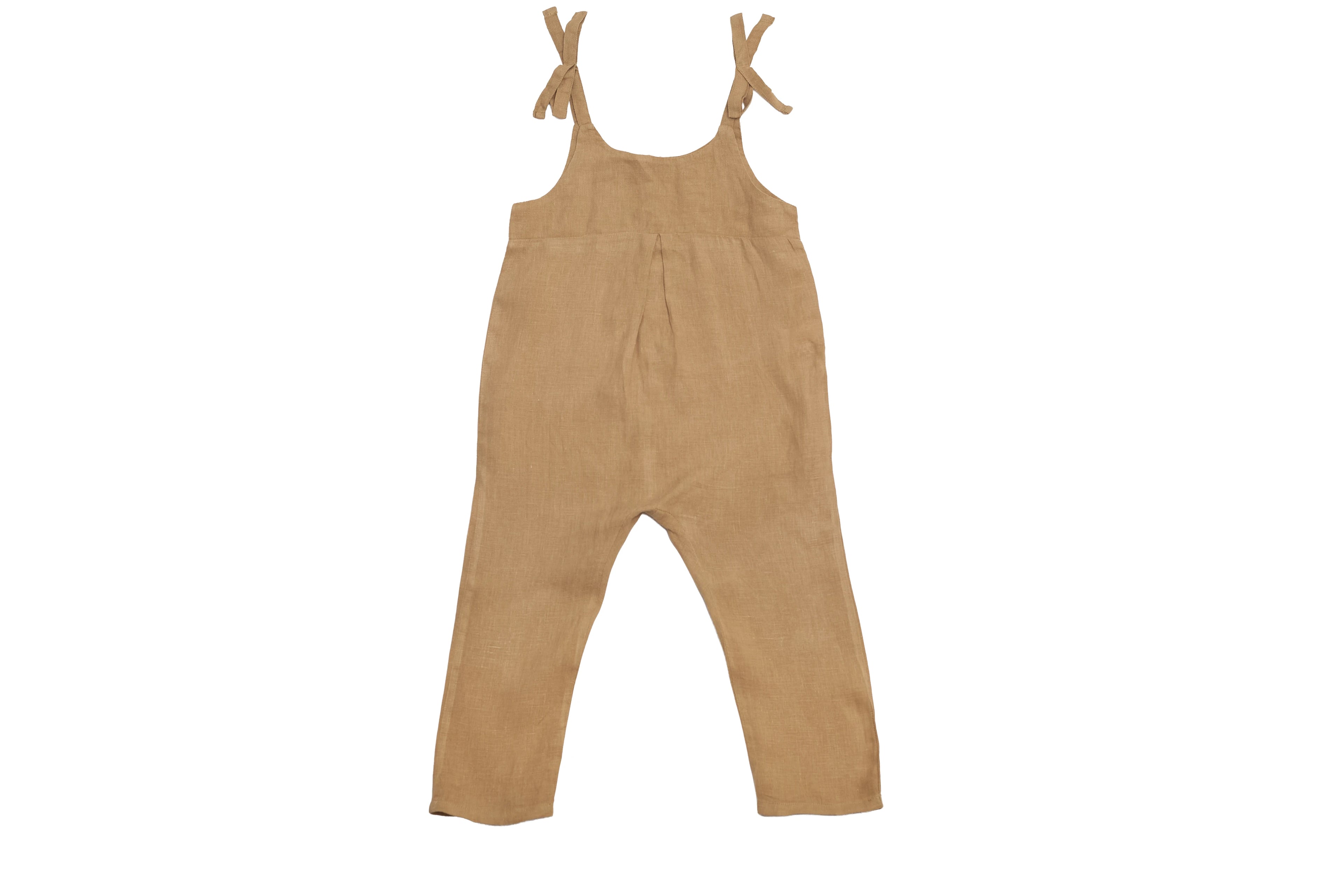 The Simple Folk Sandcastle Dreams 100% linen Playsuit