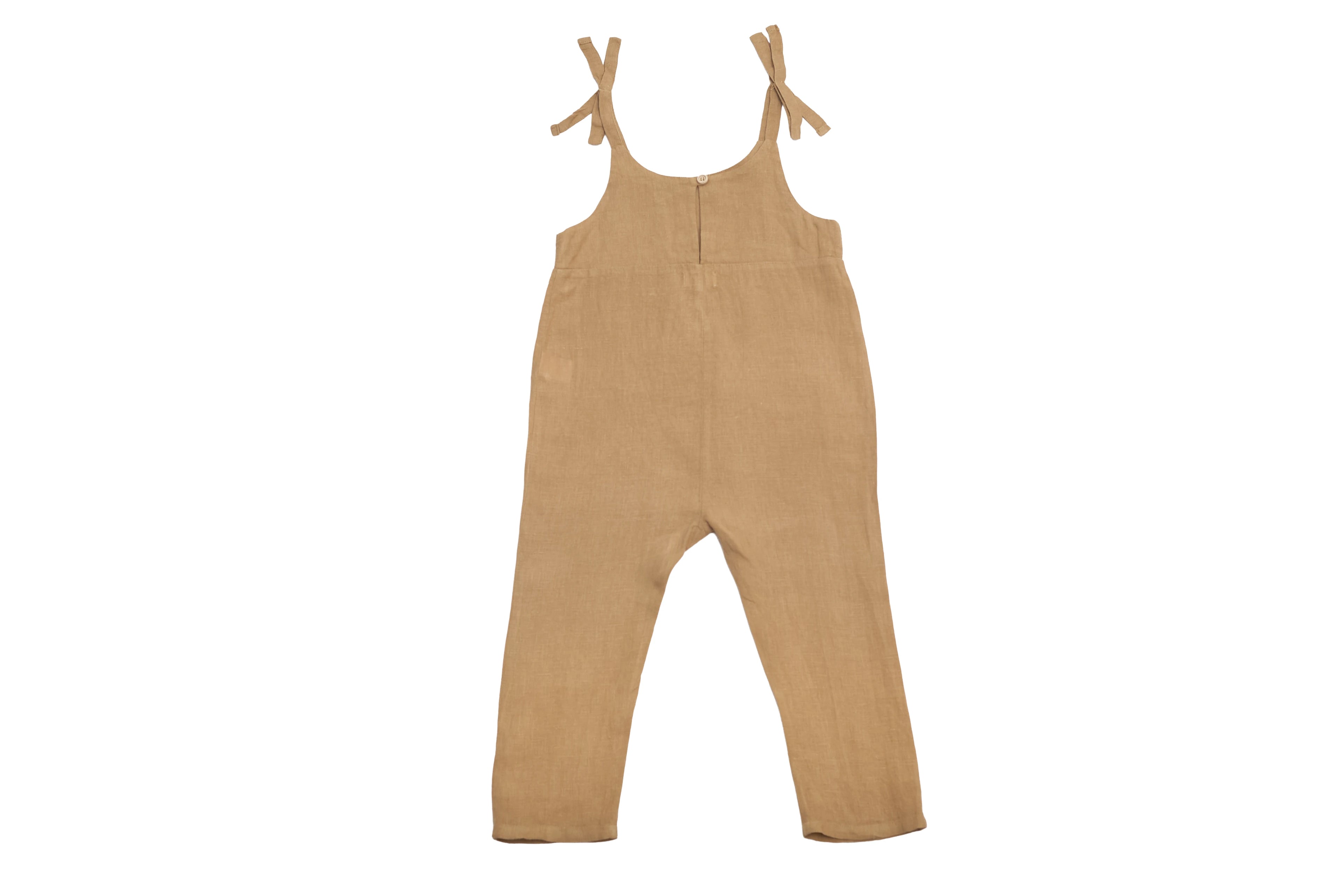 The Simple Folk Sandcastle Dreams 100% linen Playsuit