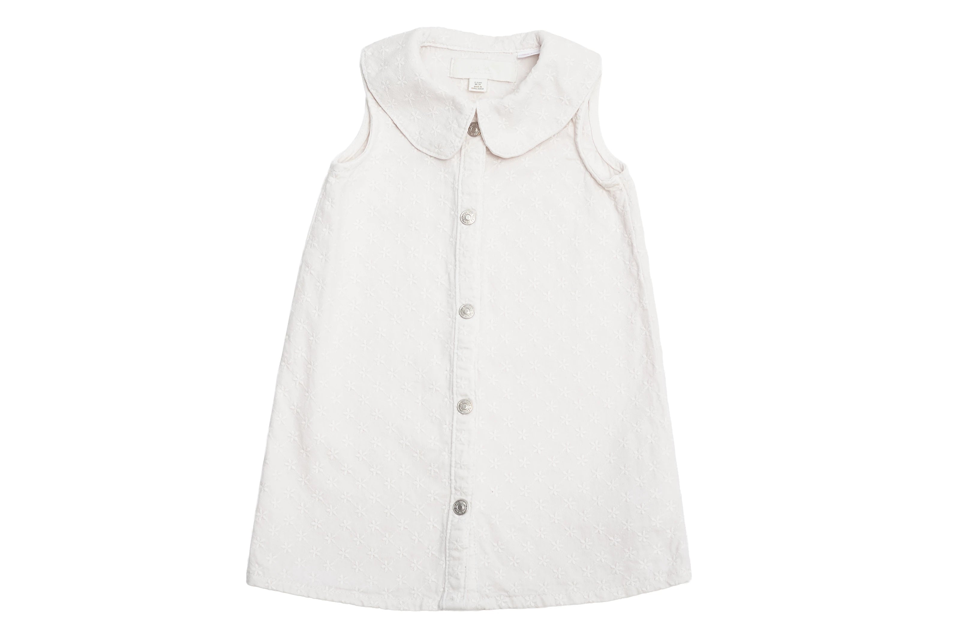 Zara Ivory Dream Denim Dress