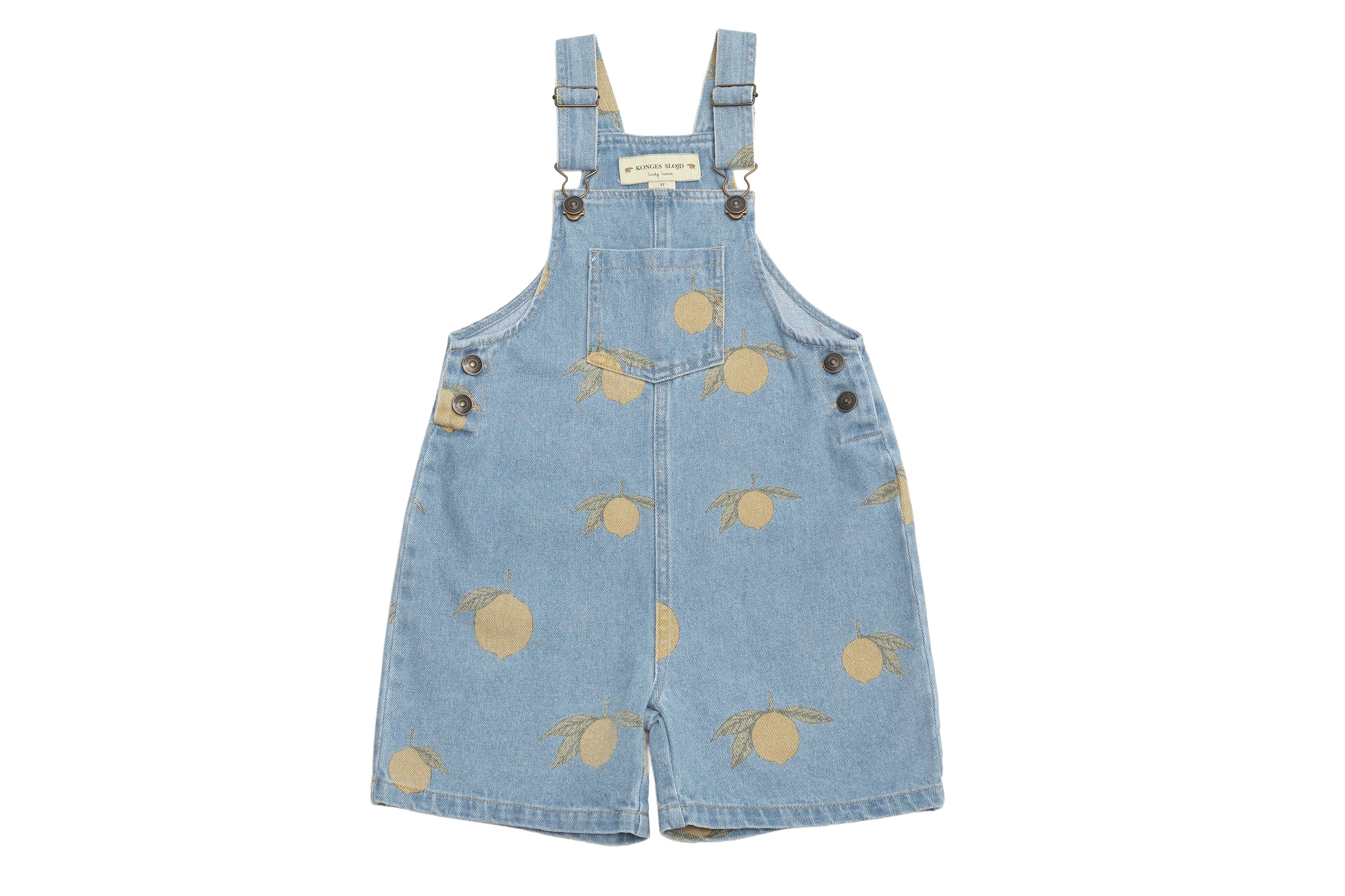 Konges Sløjd Denim Lemon Magot Dungarees