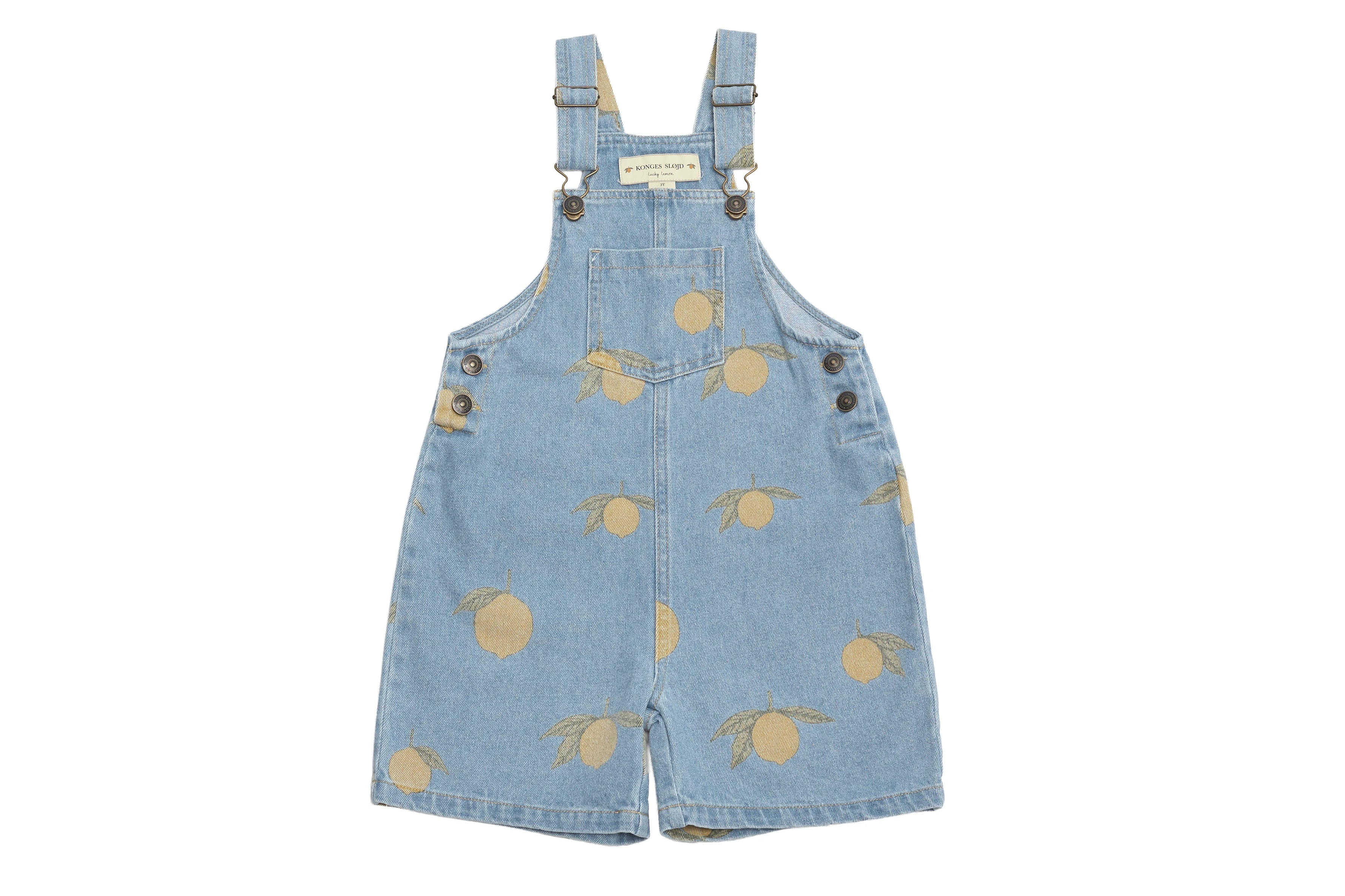 Konges Sløjd Denim Lemon Magot Dungarees