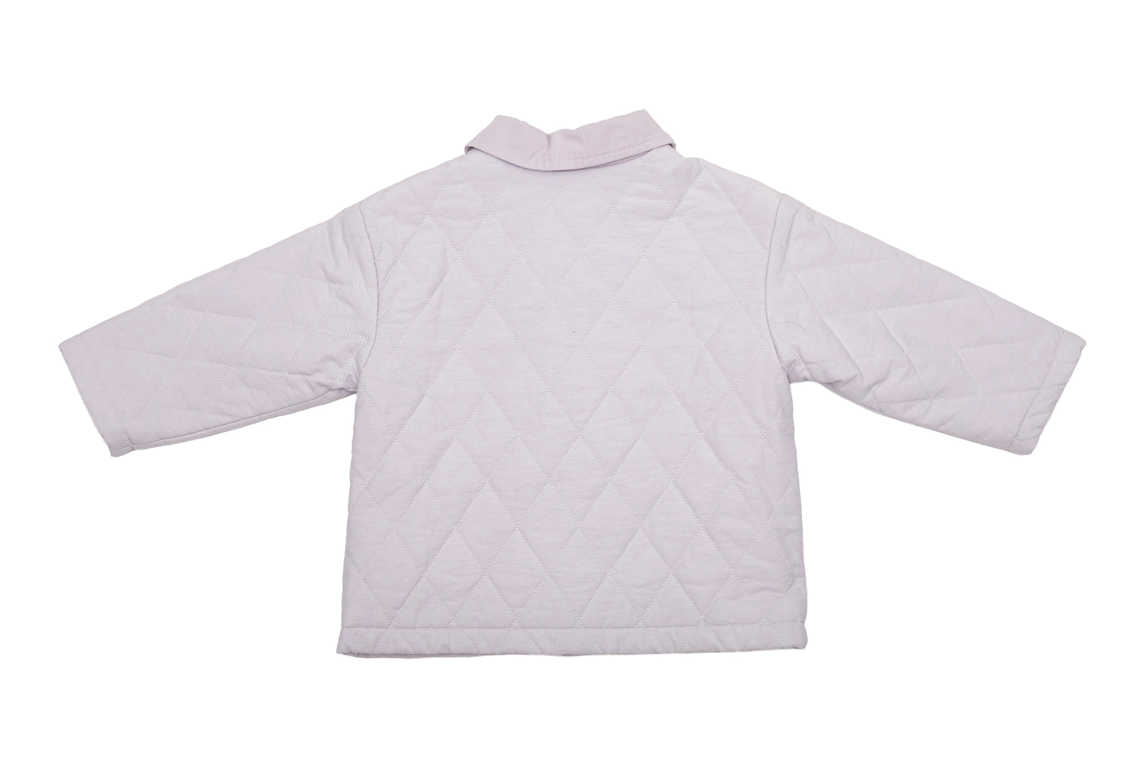 Zara Lilac Cloud Quilted Jacket