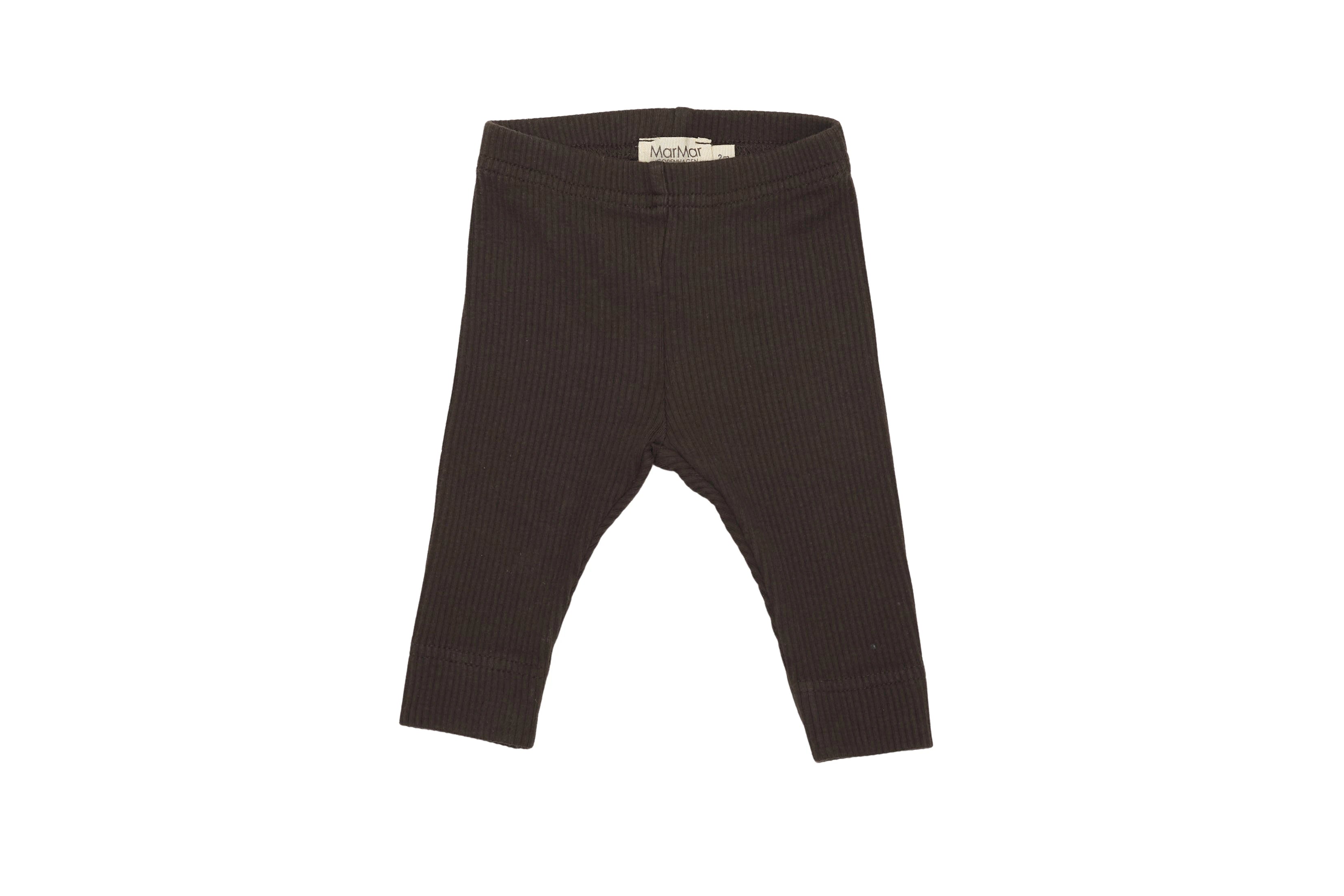 MarMar Copenhagen Cozy Chocolate Ribbed Leggings