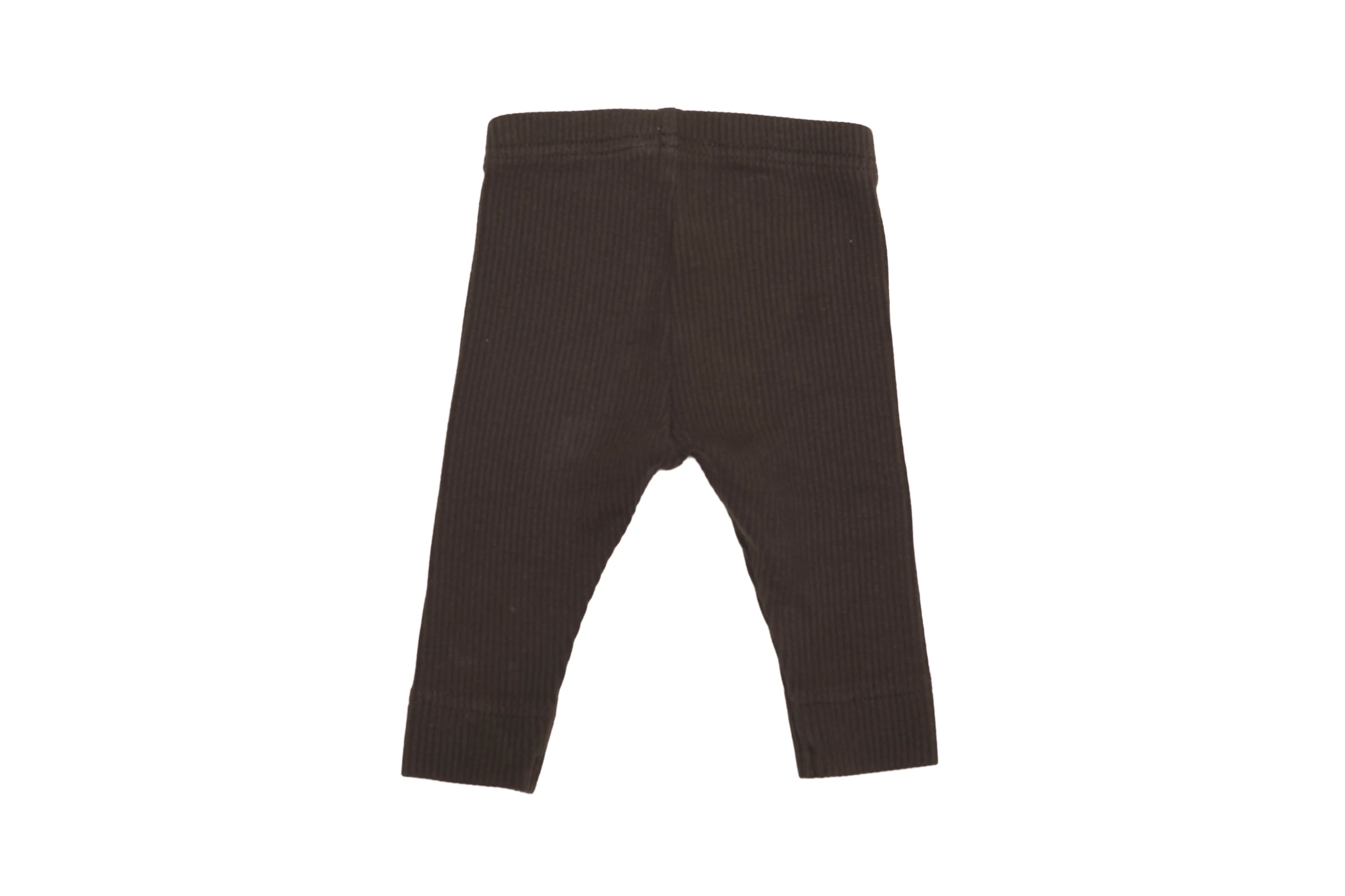 MarMar Copenhagen Cozy Chocolate Ribbed Leggings