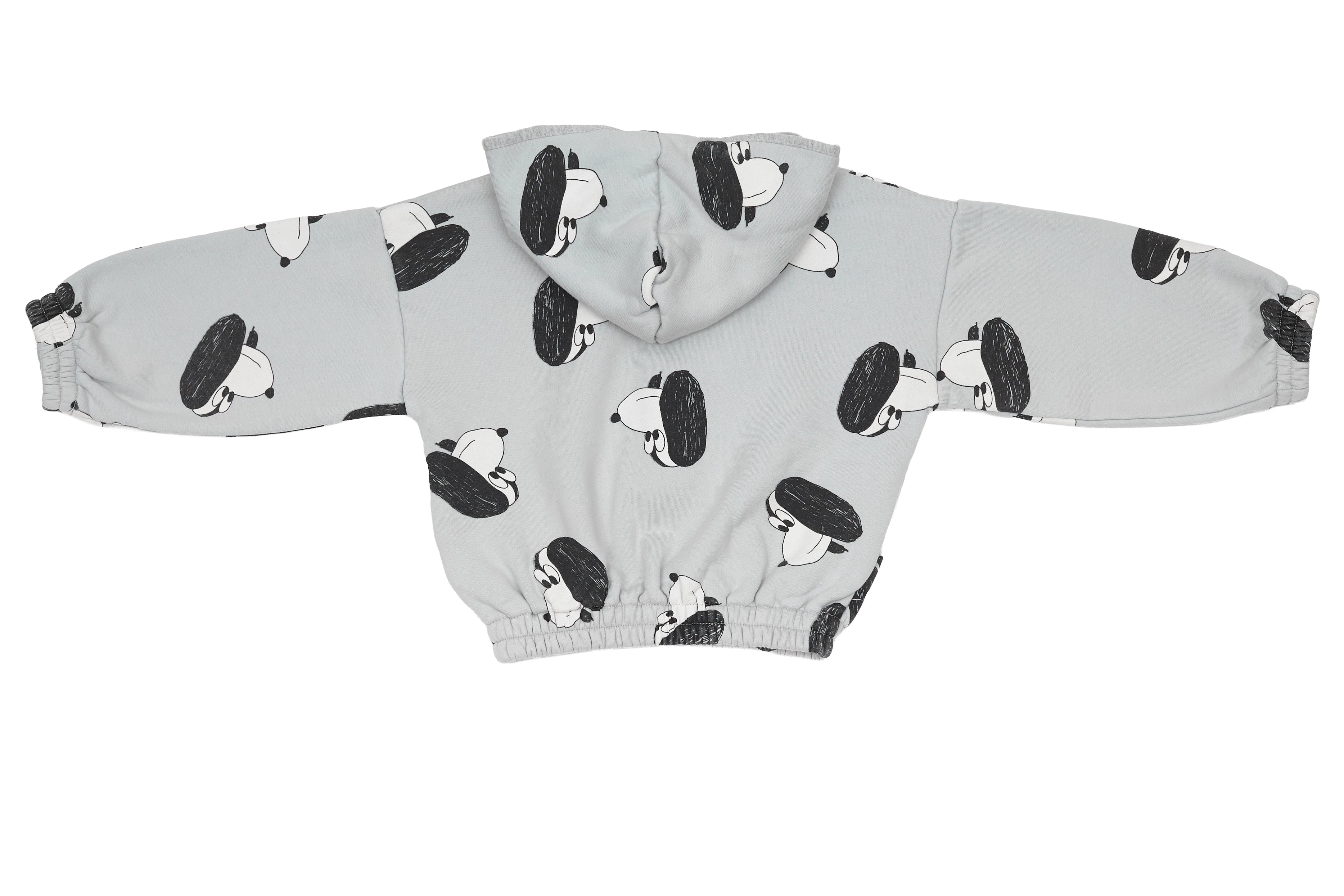 Bobo Choses Doggie All Over Zipped Hoodie