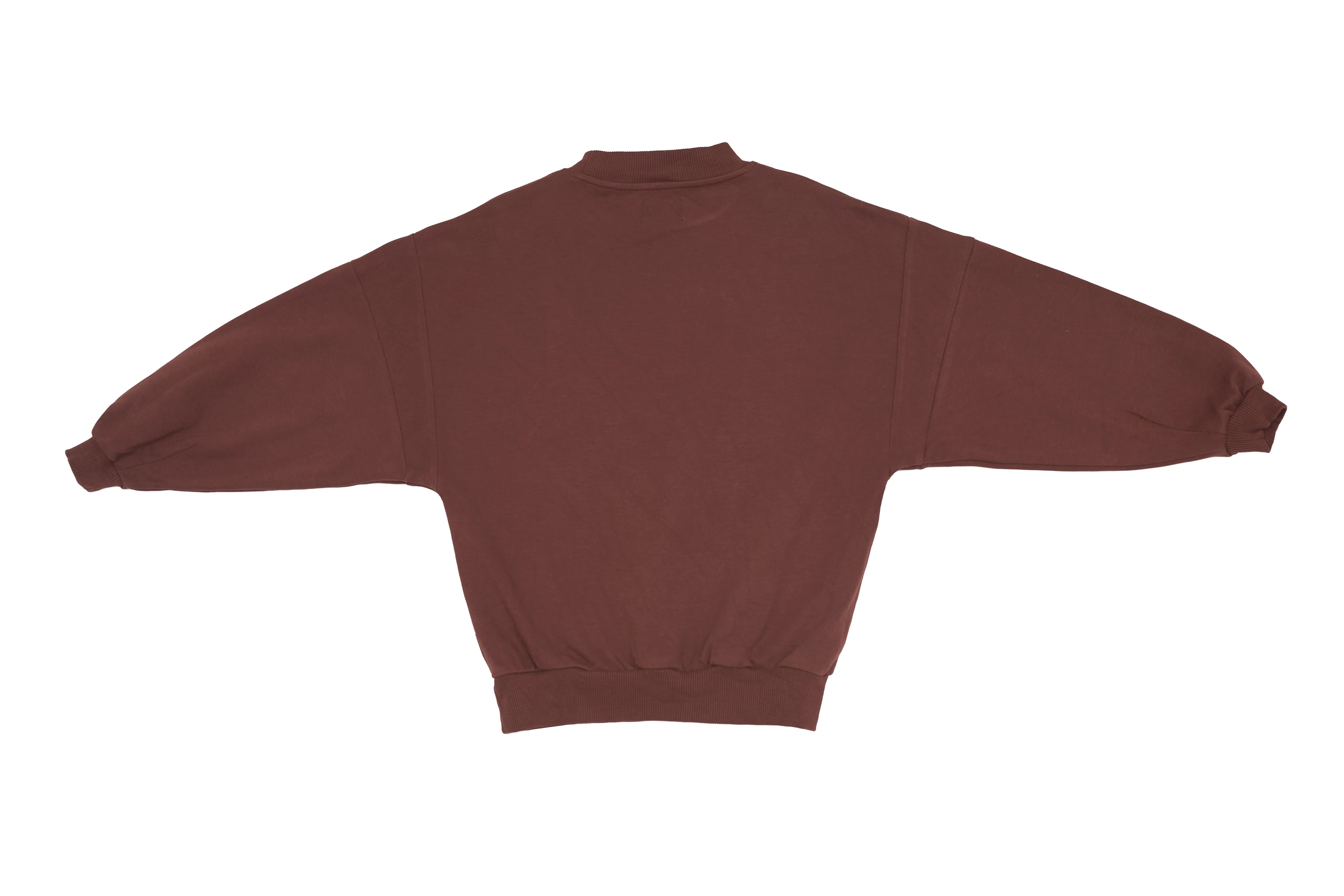 Repose Ams Snuggly Chestnut Dream Sweatshirt Organic Cotton