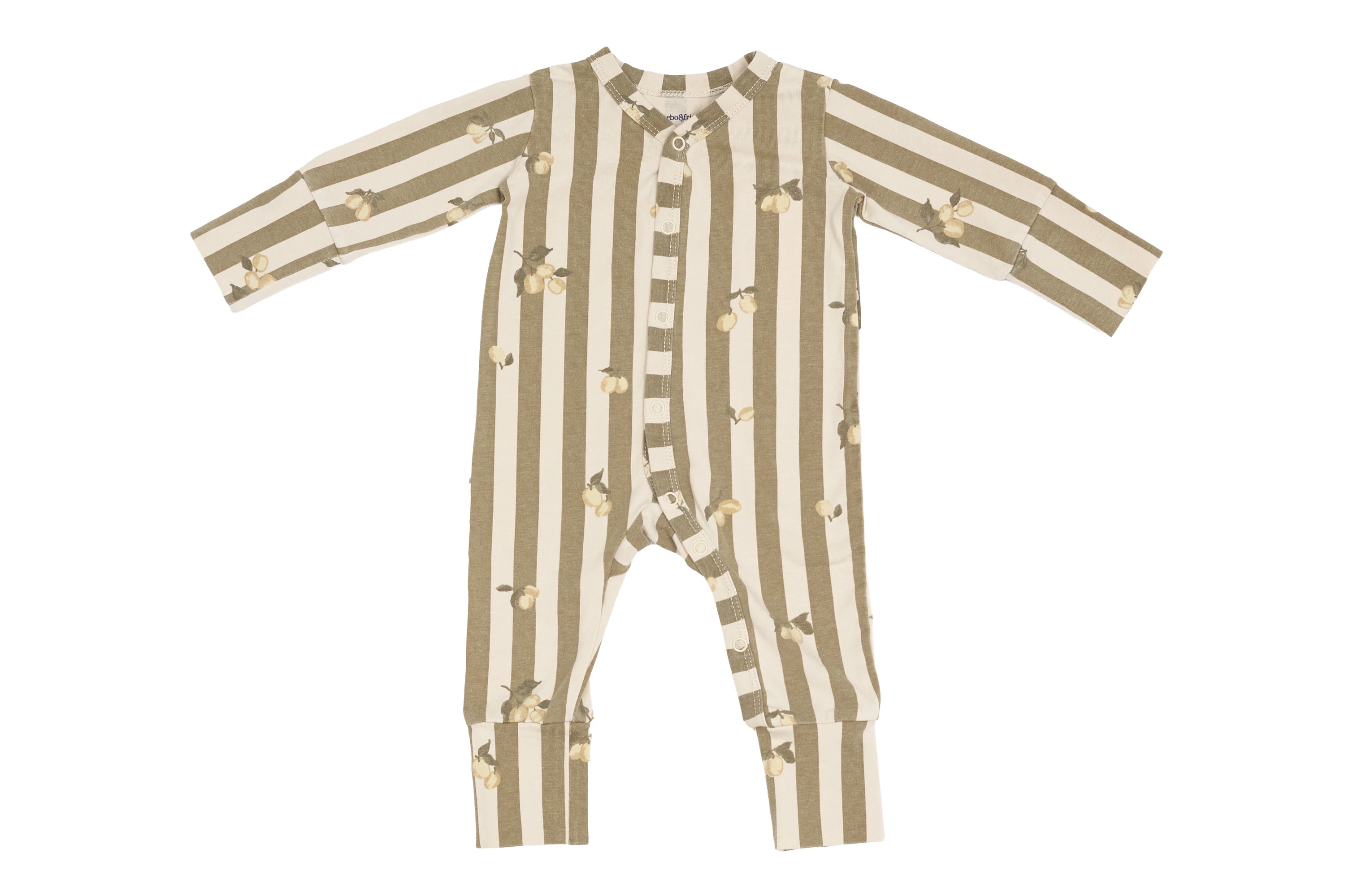 Garbo&Friends Citrus Delight Striped Jumpsuit