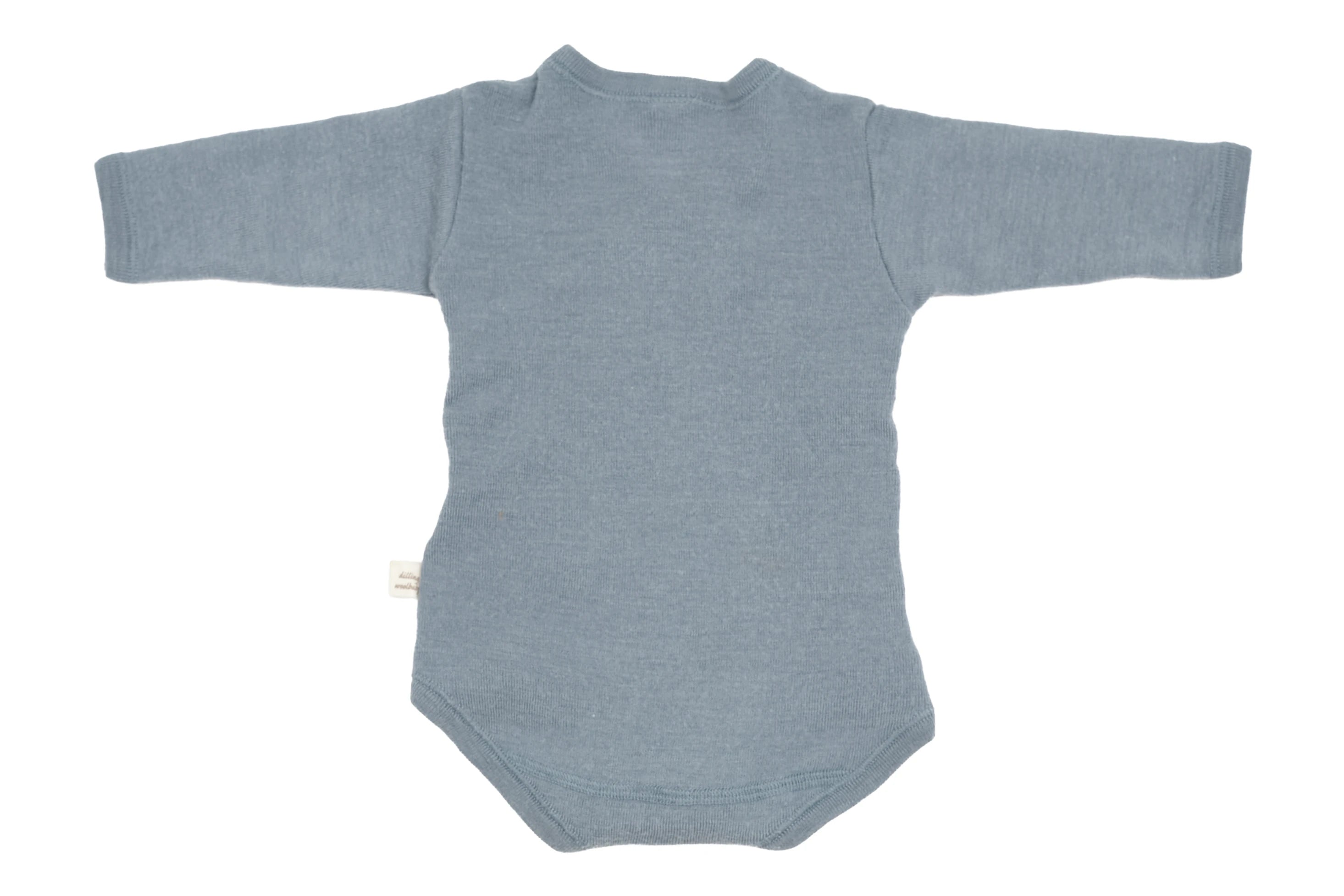 Dilling Dreamy Merino Wool Wrap Bodysuit