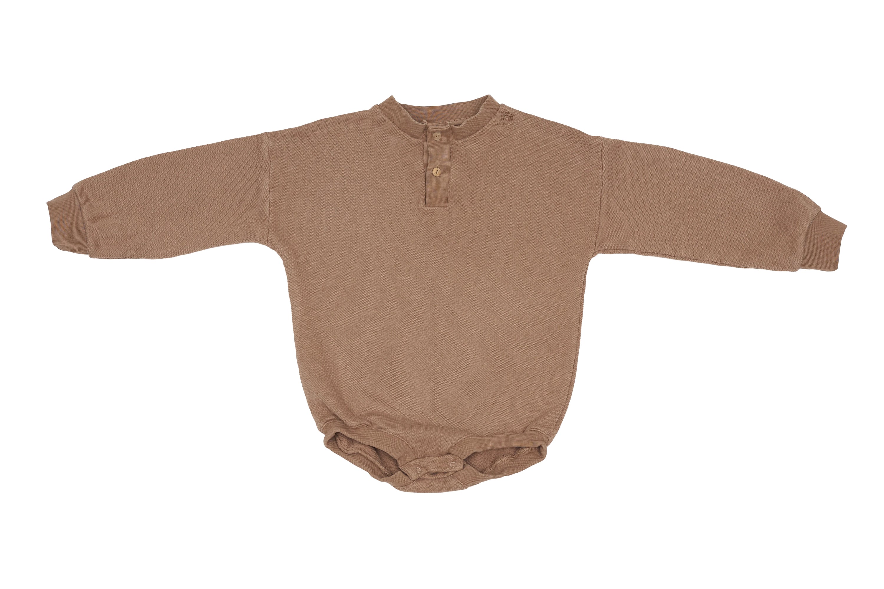 Bonnie & the Gang Toffee Balloon Bodysuit Organic Cotton