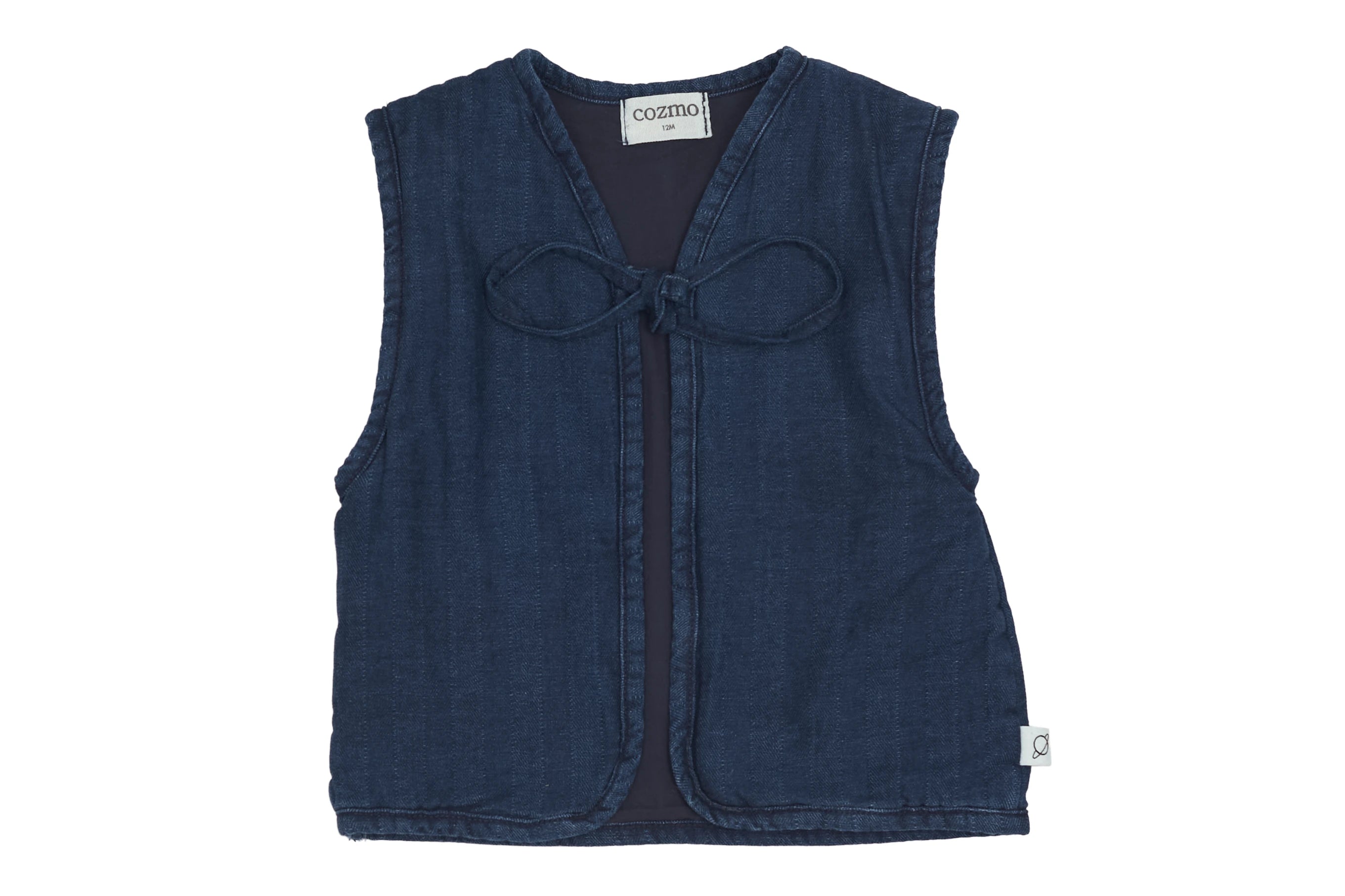 Cozmo Indigo Denim Vest