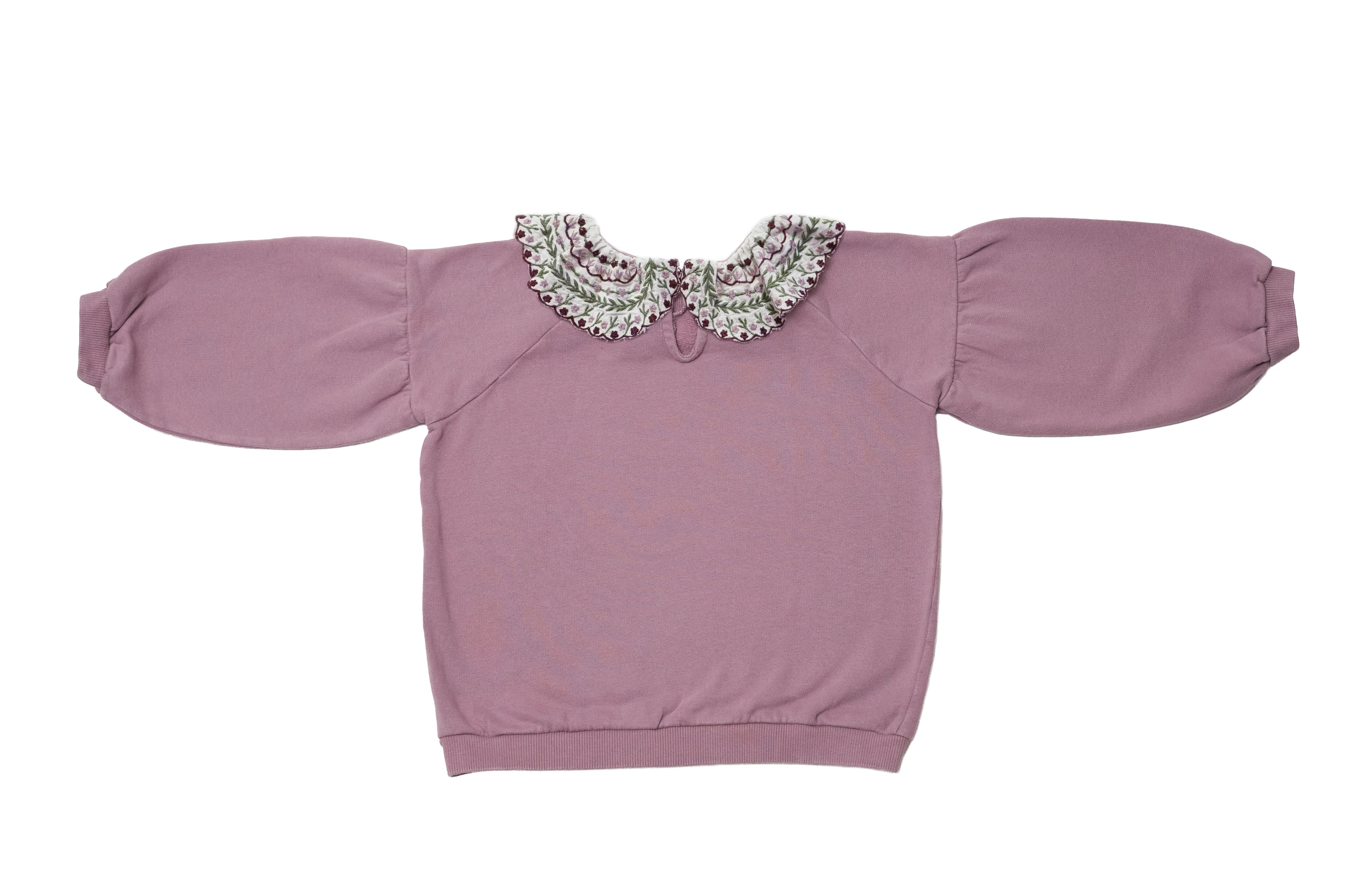 Emile et Ida Dreamy Lavender Blossom Sweatshirt