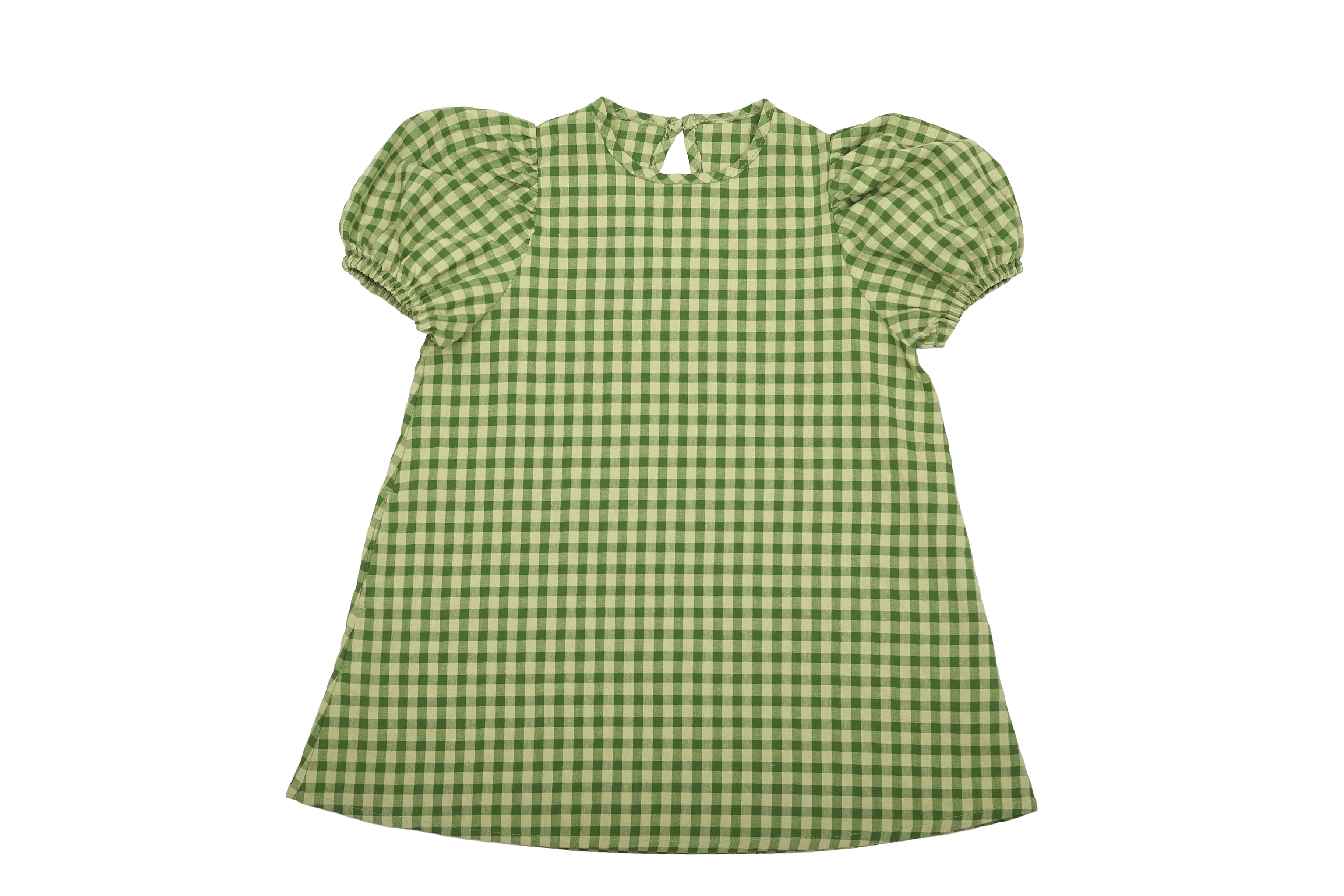 OXOX CLUB Green Check Dress