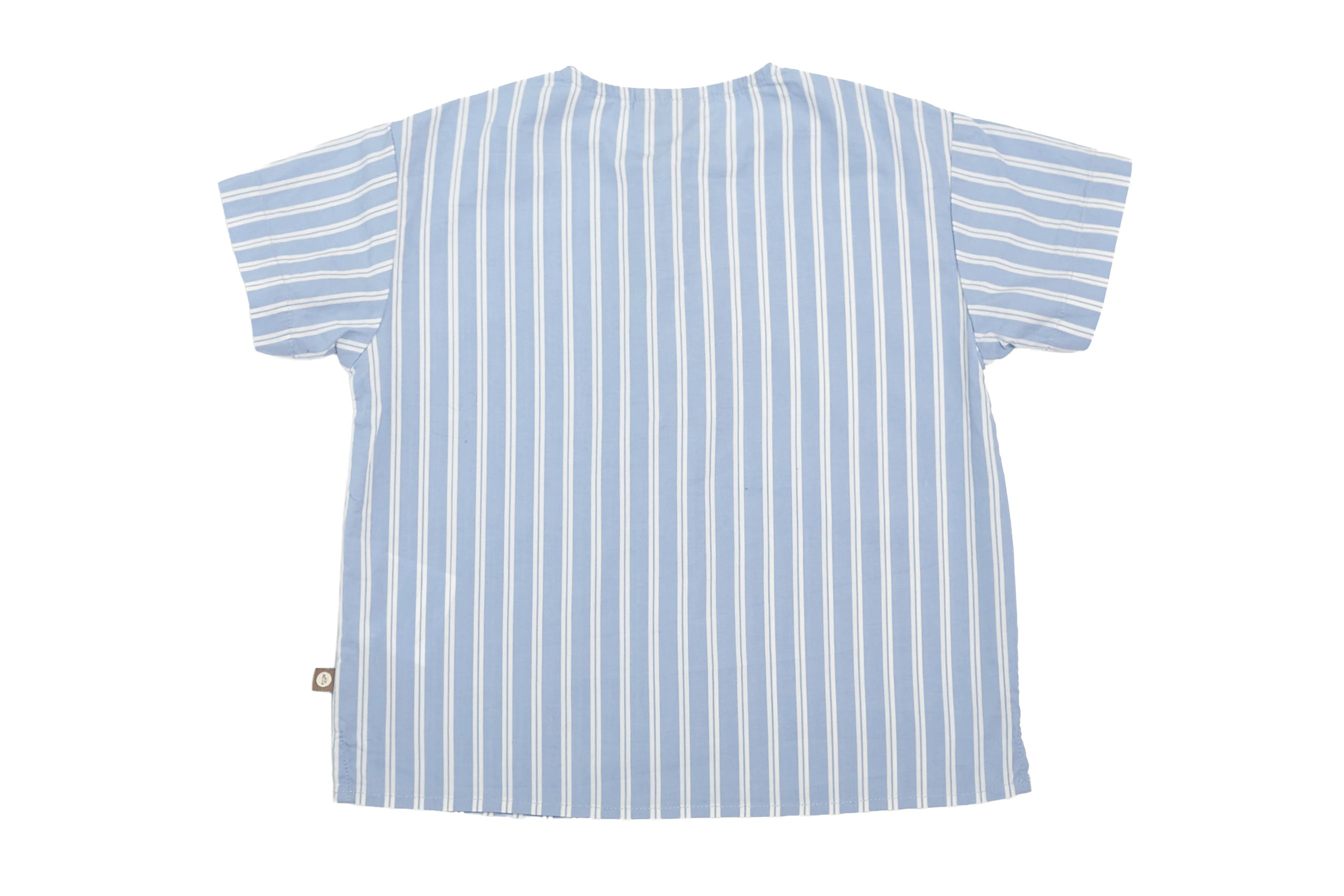 POMPdeLUX Stripes of Sky Shirt