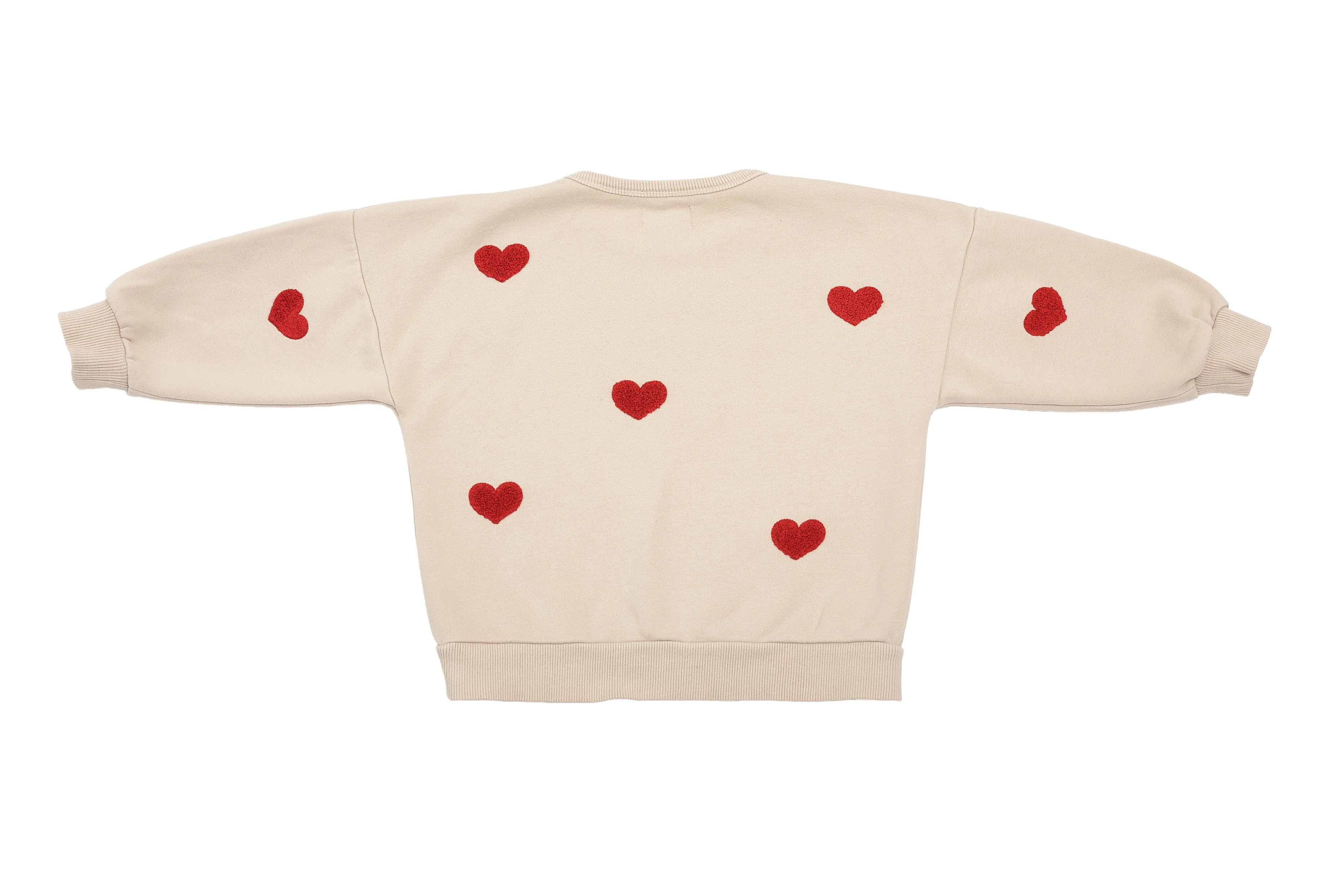 Konges Sløjd Tiny Hearts Cozy Sweatshirt