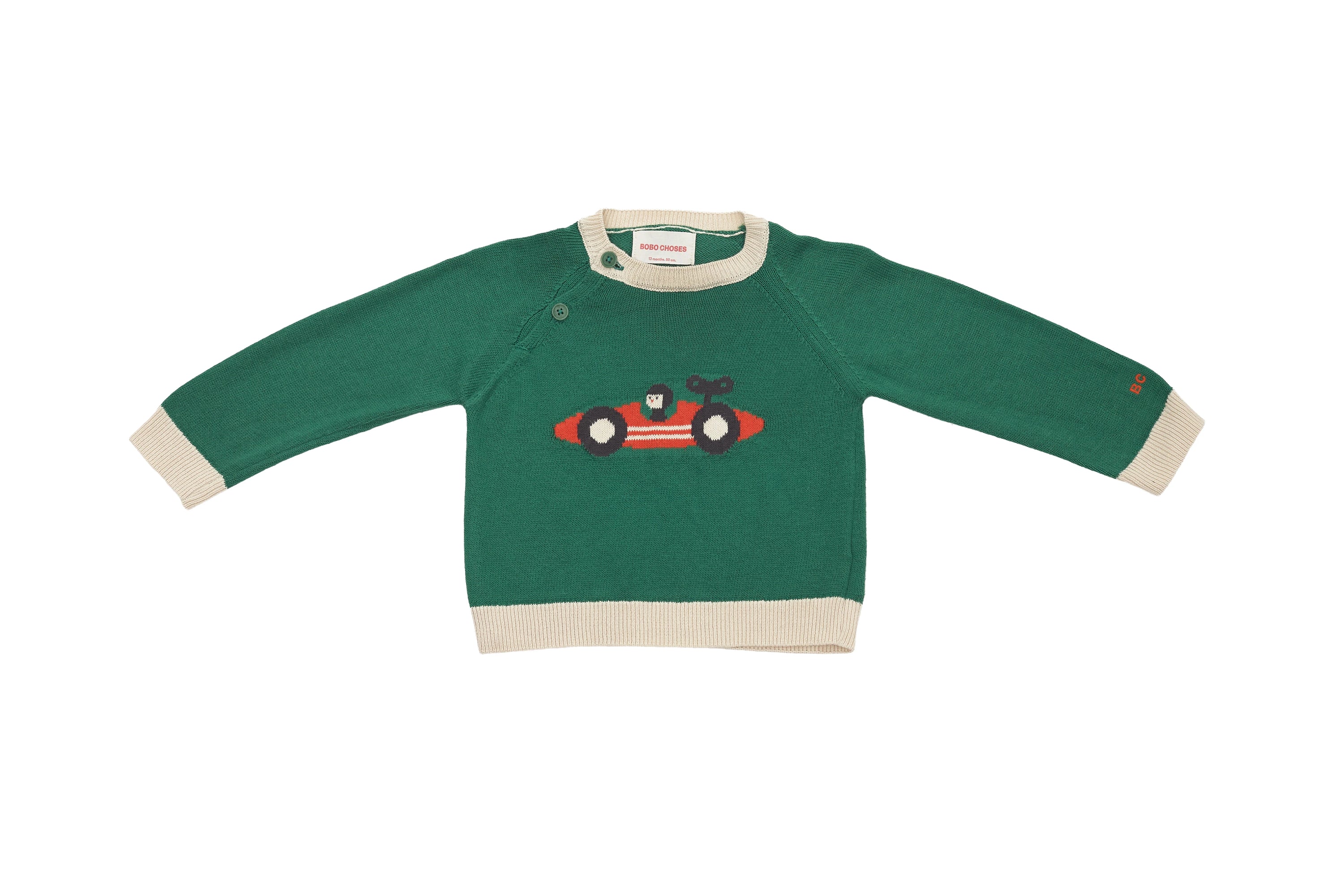 Bobo Choses Racing Dreams Knit Sweater