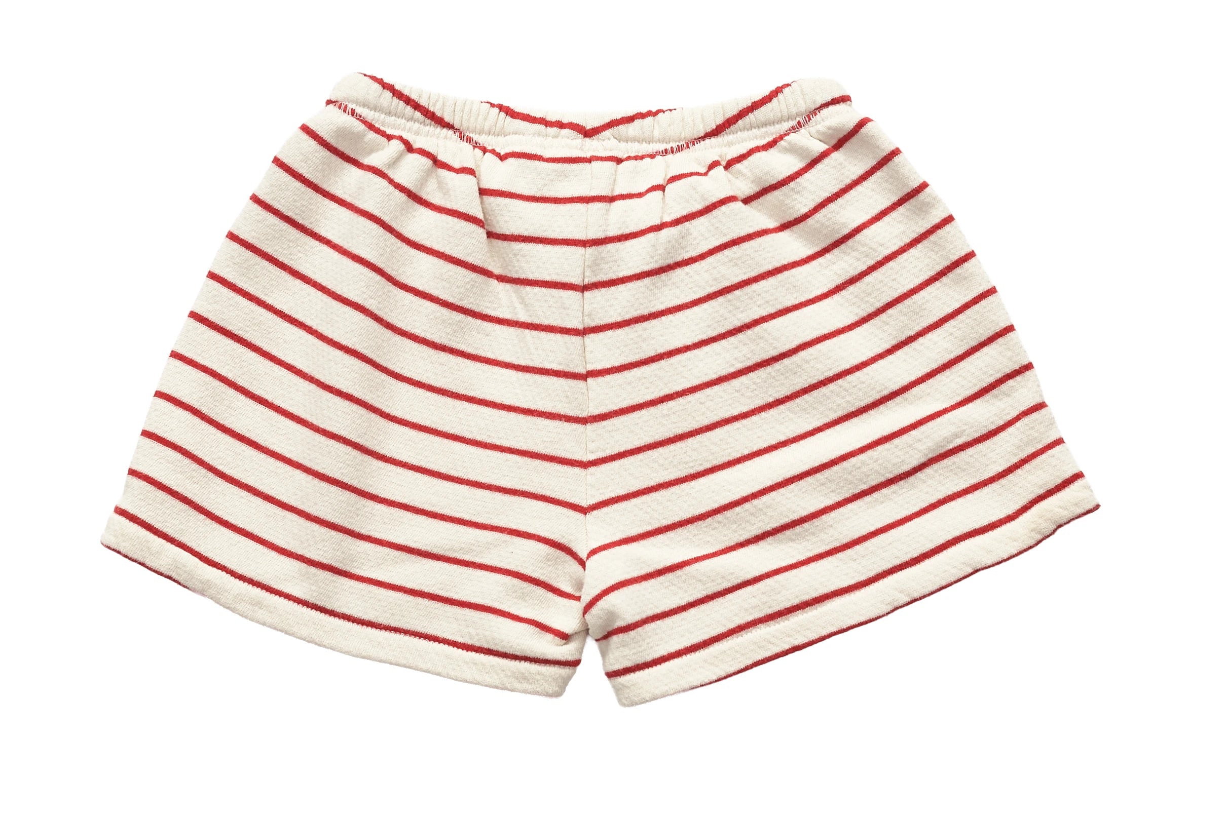 Konges Sløjd Red Stripe Terry Shorts