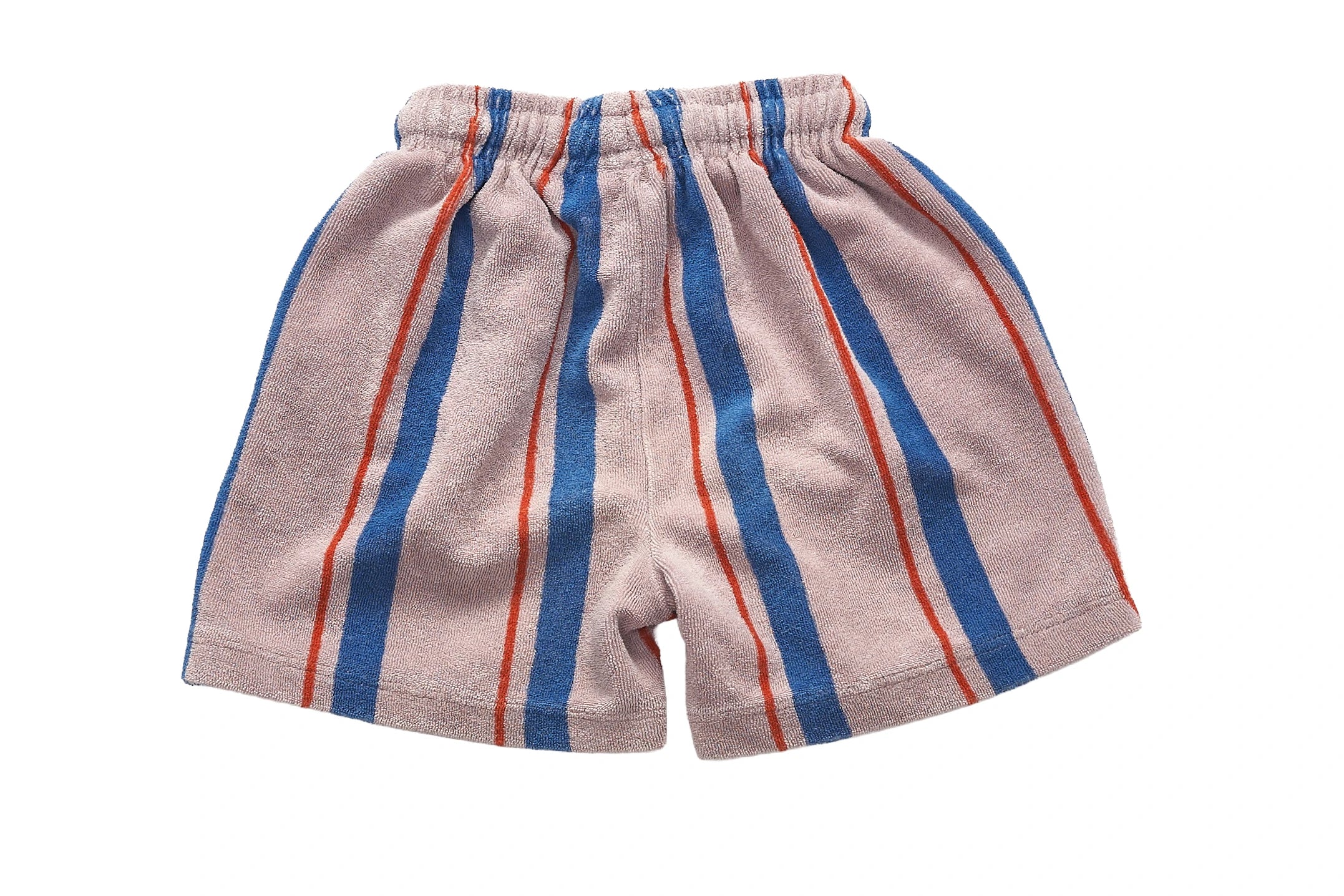 Zara Poolside Stripe Terry Shorts