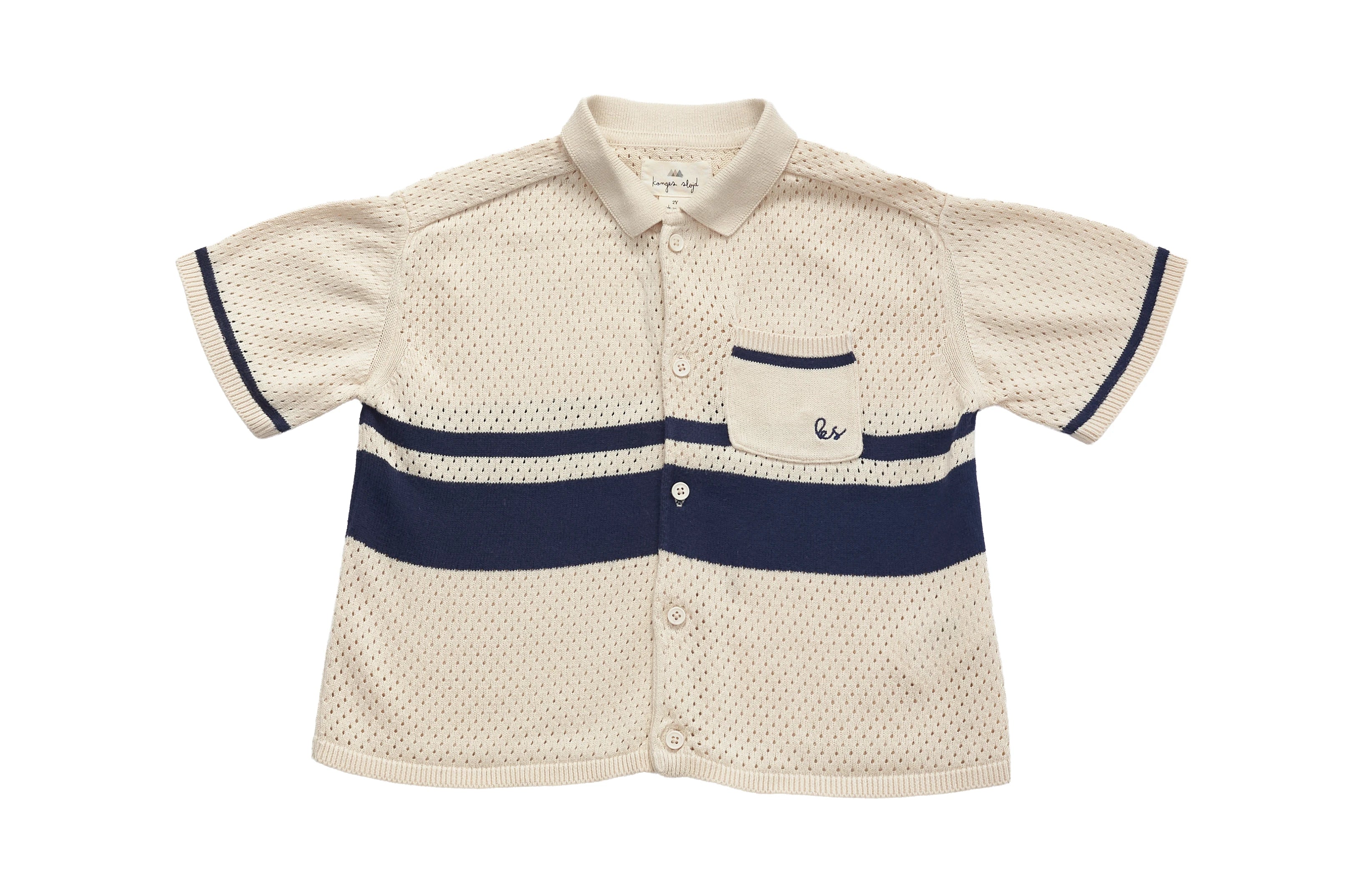 Konges Sløjd Sailor Stripe Knit Polo