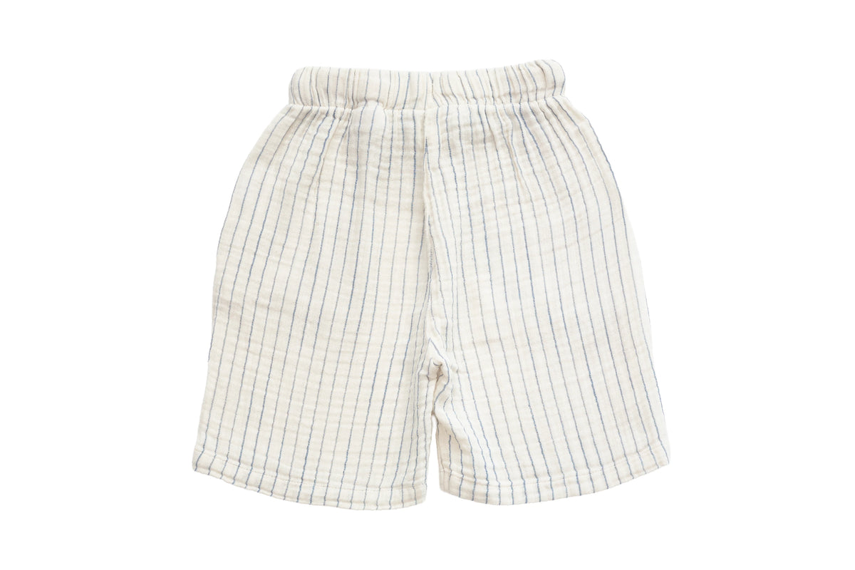 Zara Breezy Pinstripe Shorts