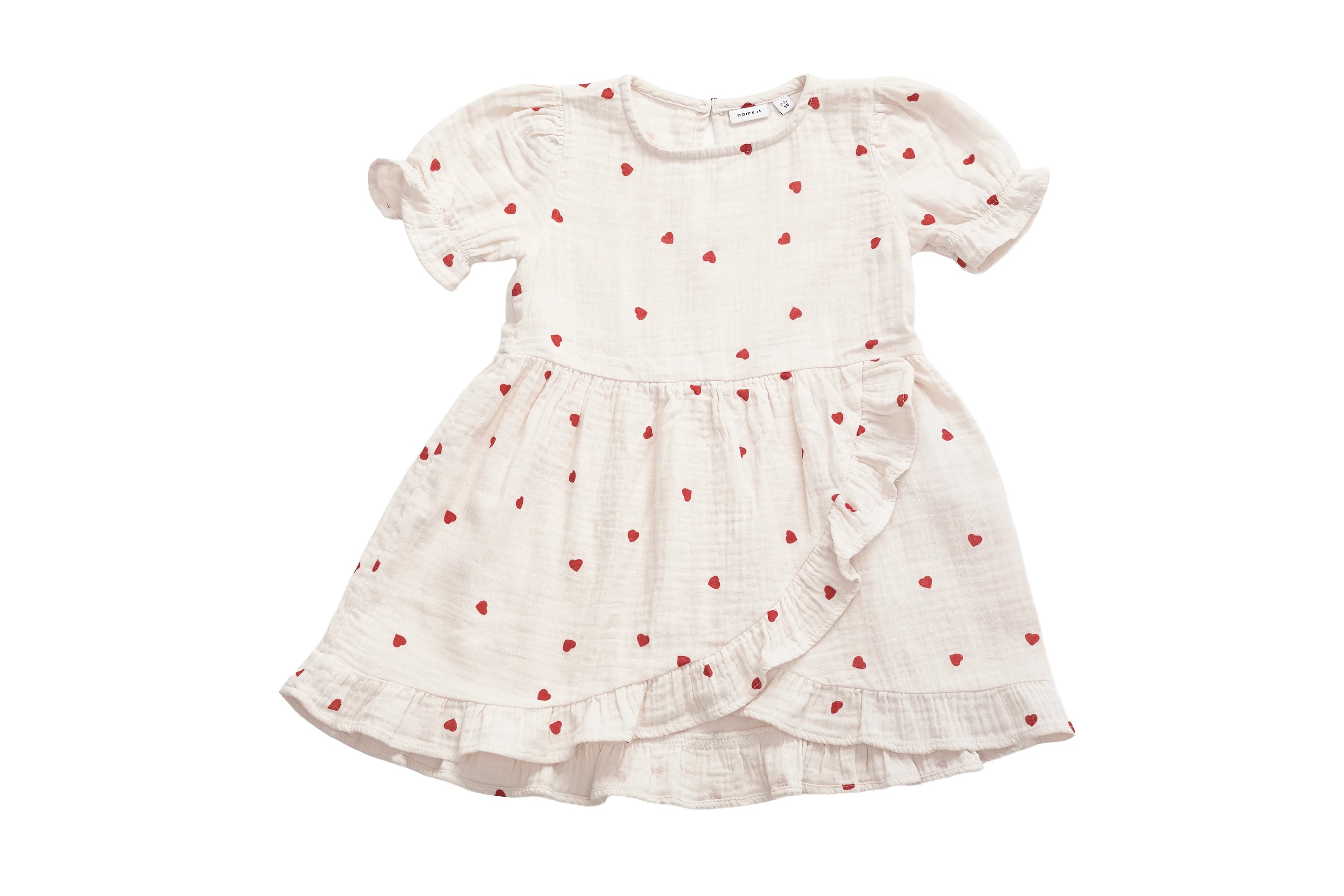 Name It Heart Ruffle Twirl Dress