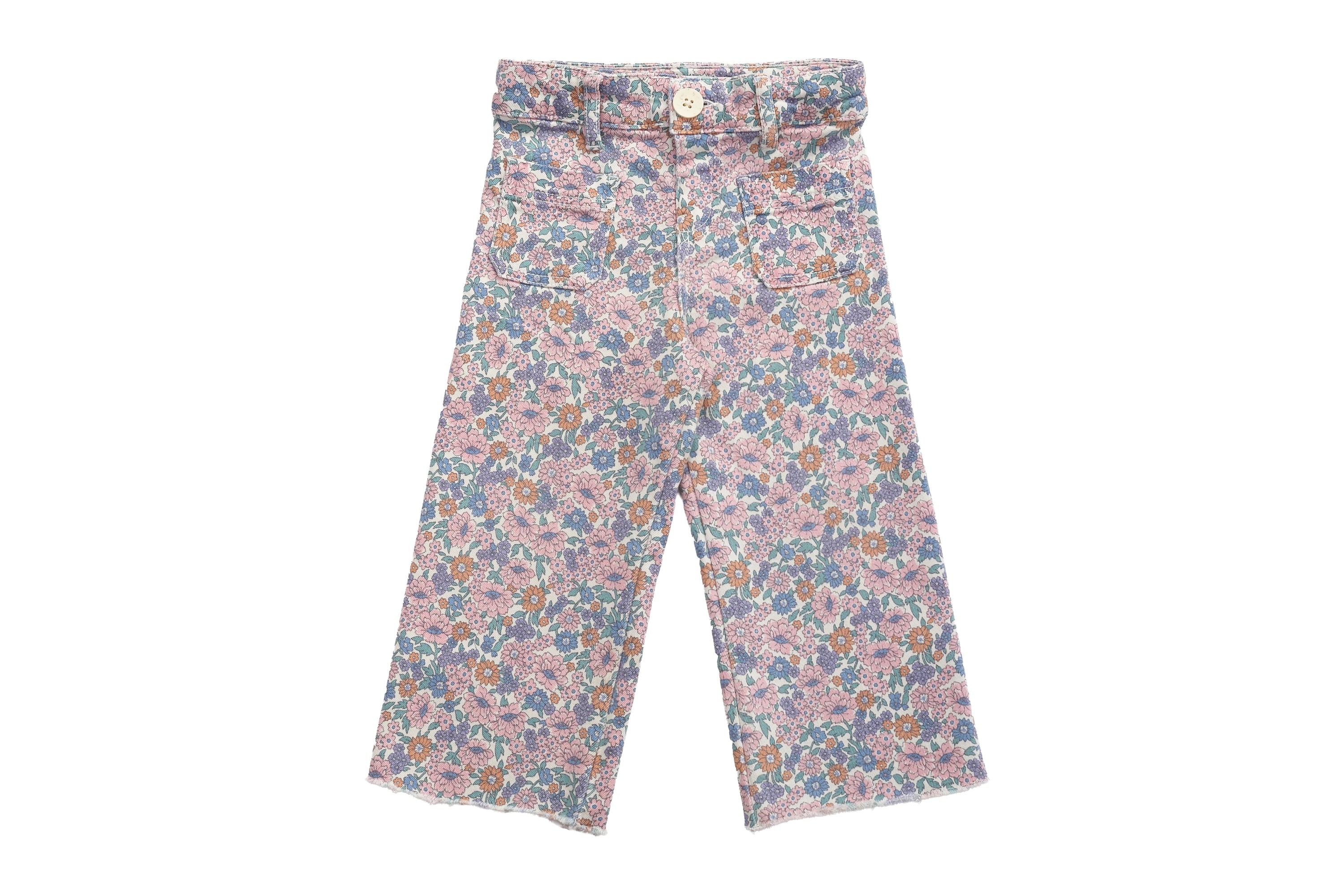 Zara Bloom Button Overshirt & Trousers Set