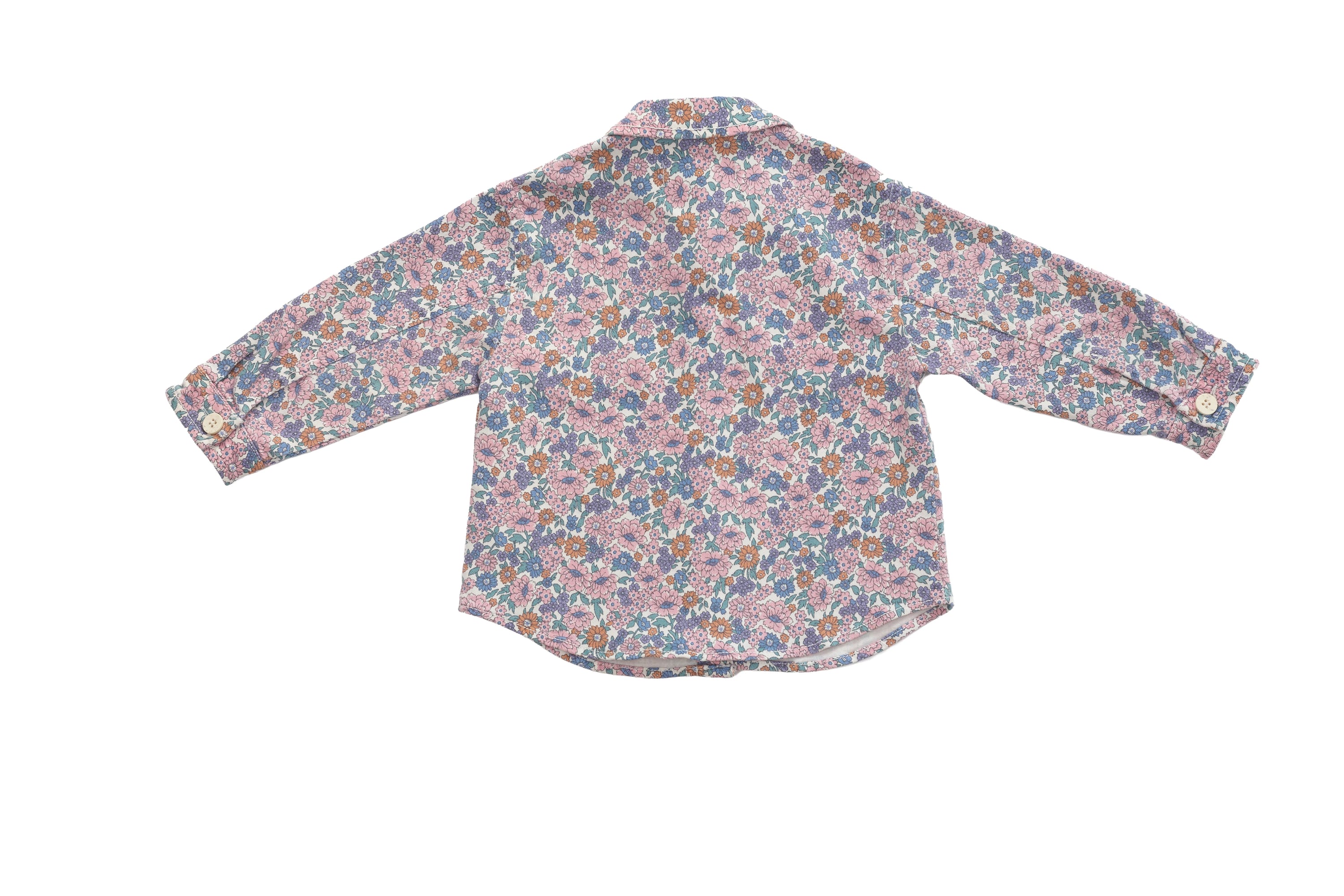 Zara Bloom Button Overshirt & Trousers Set