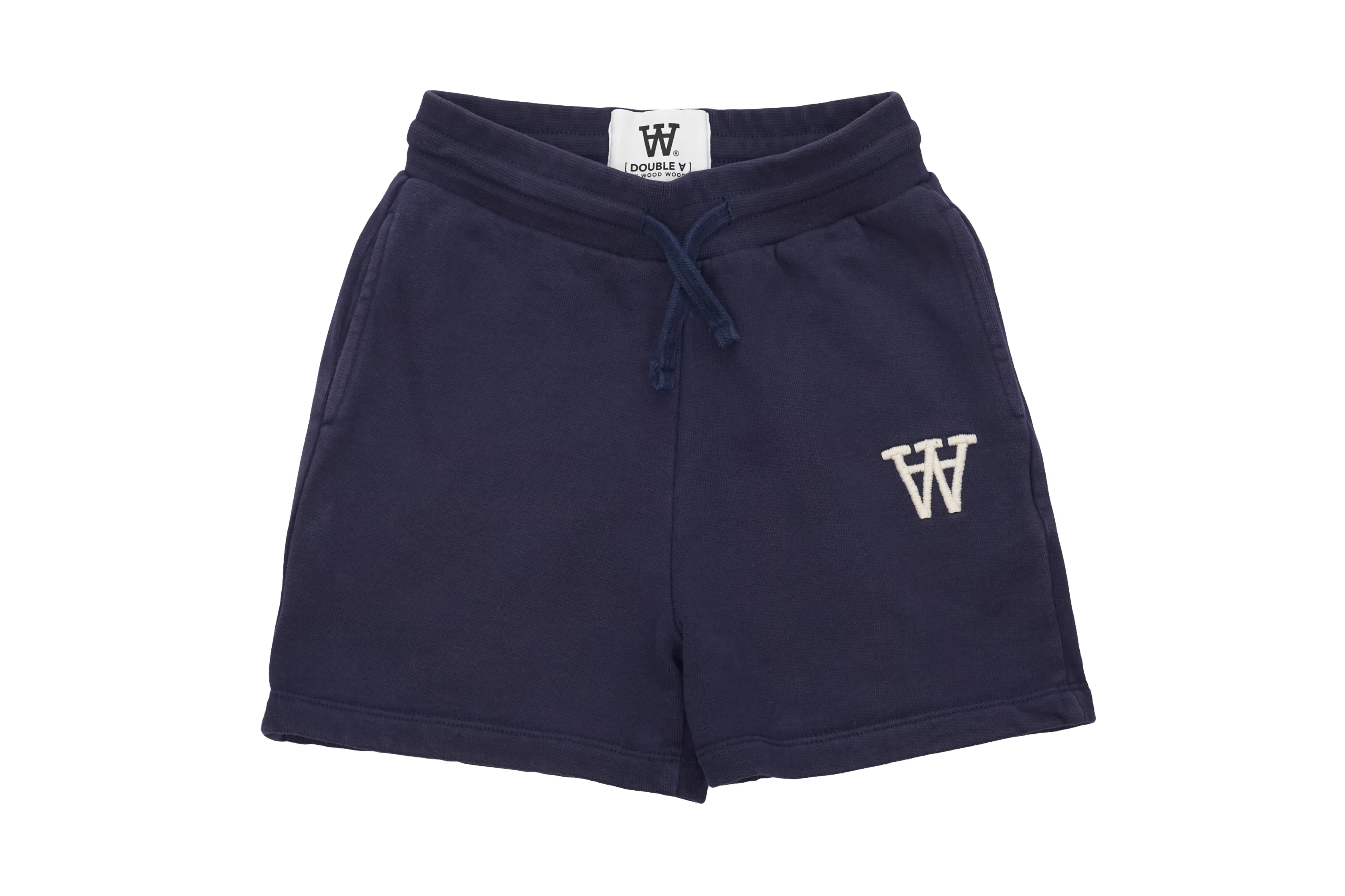 Wood Wood Midnight Navy Sweat Shorts