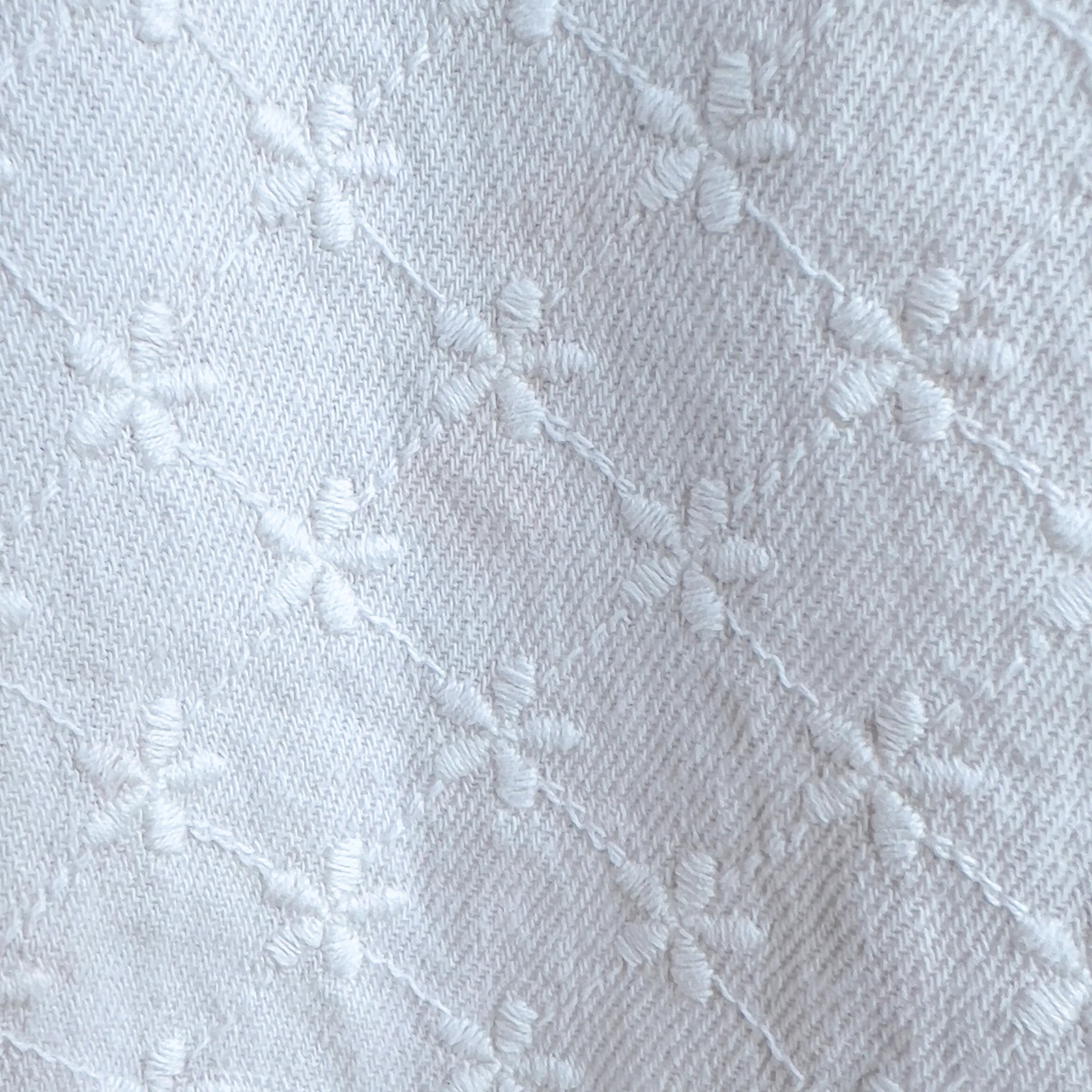 Zara Ivory Dream Denim Dress