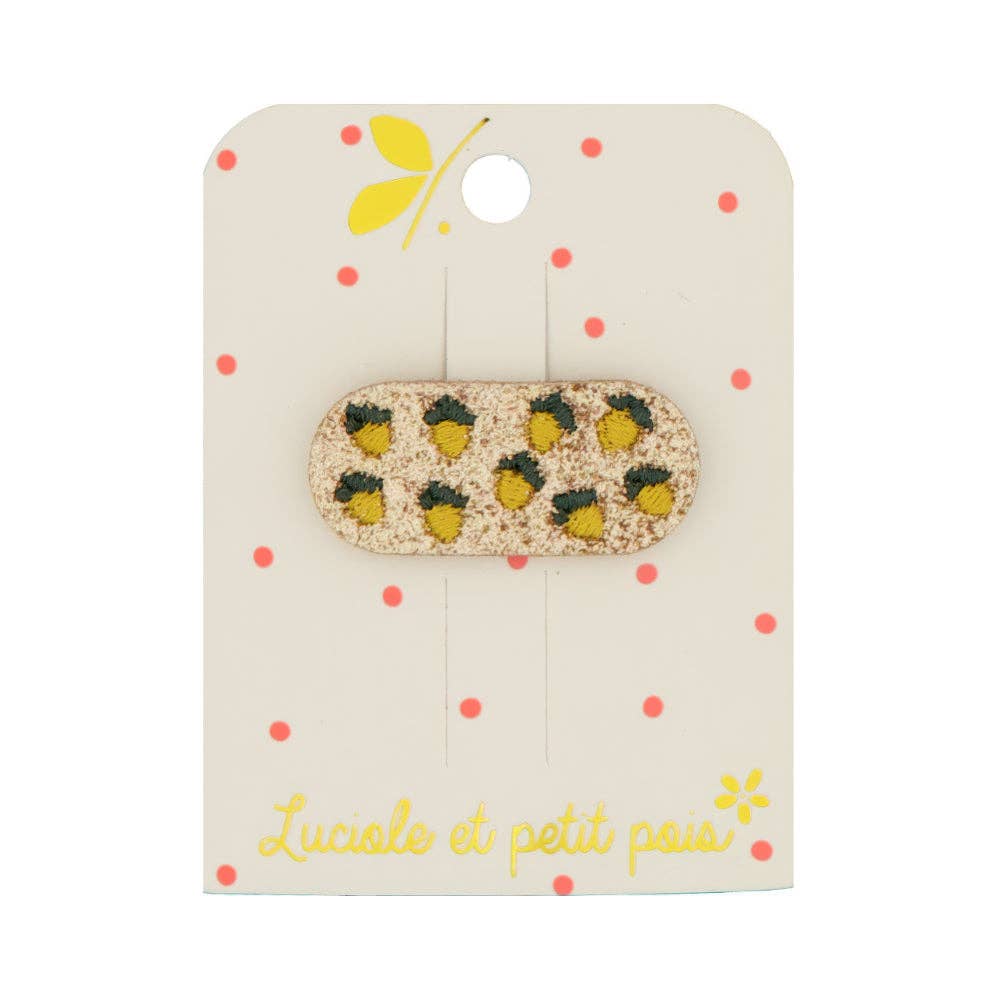 Mini barrette - Lemons