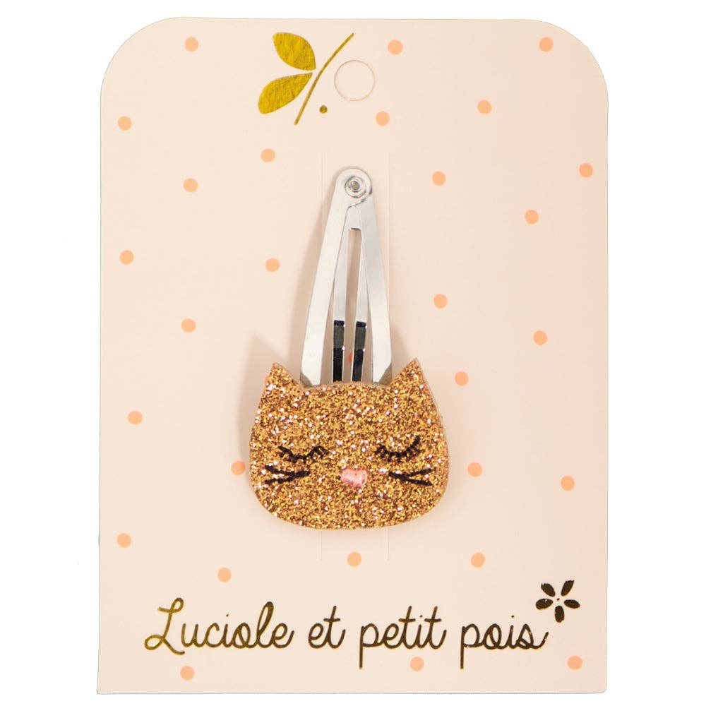 Bronze cat clip