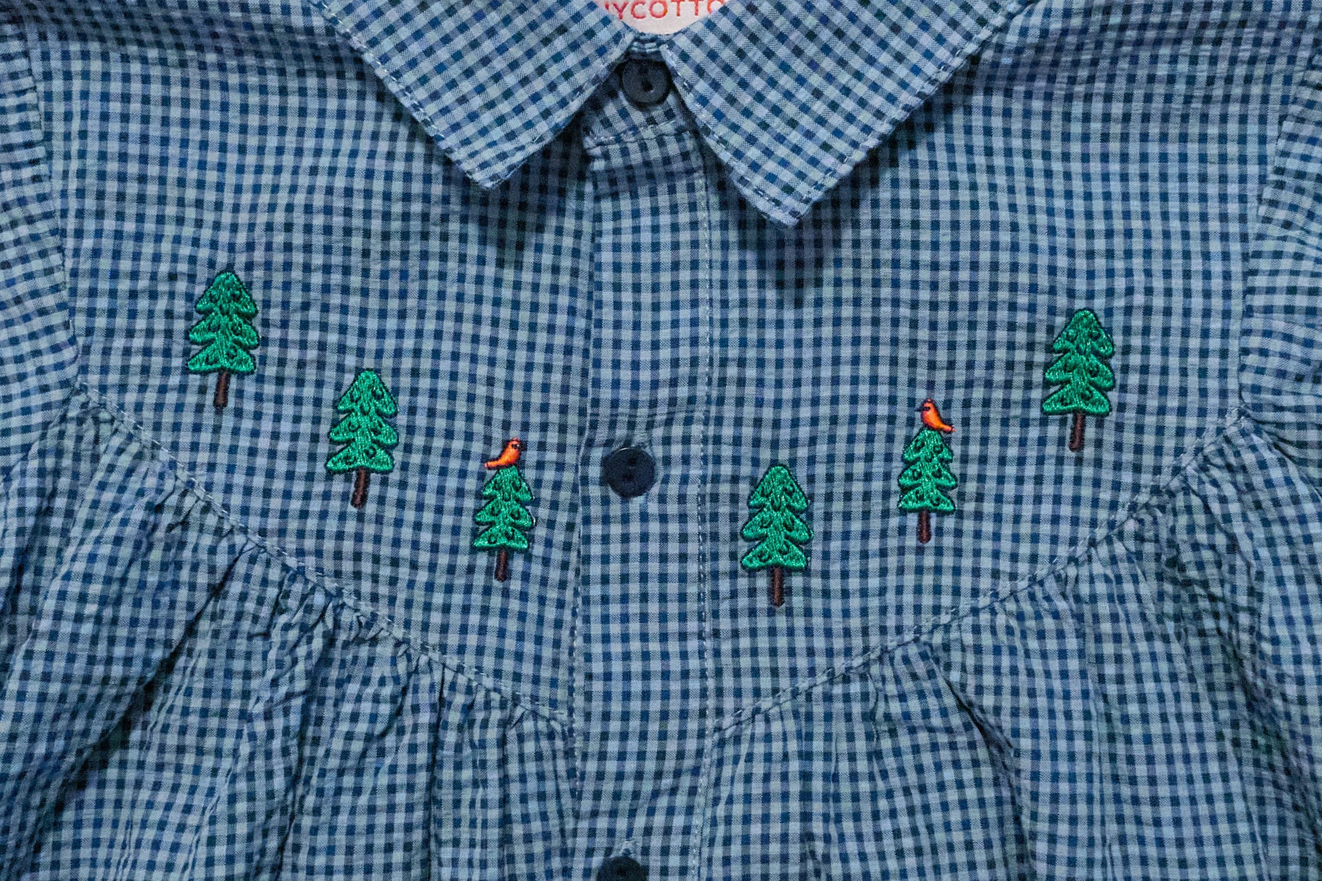 Tinycottons Sapphire Christmas Dress, NEW with tag