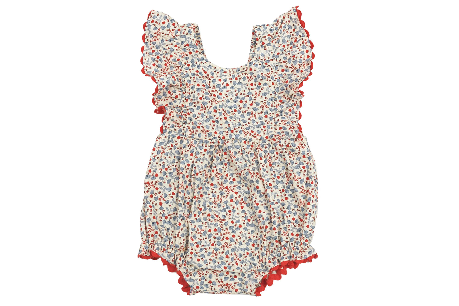 Konges Sløjd Whimsical Floral  Playsuit for Little Sweethearts