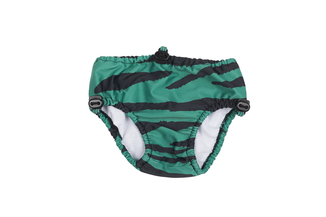 Mini Rodini Tiger Stripe Swim Diaper