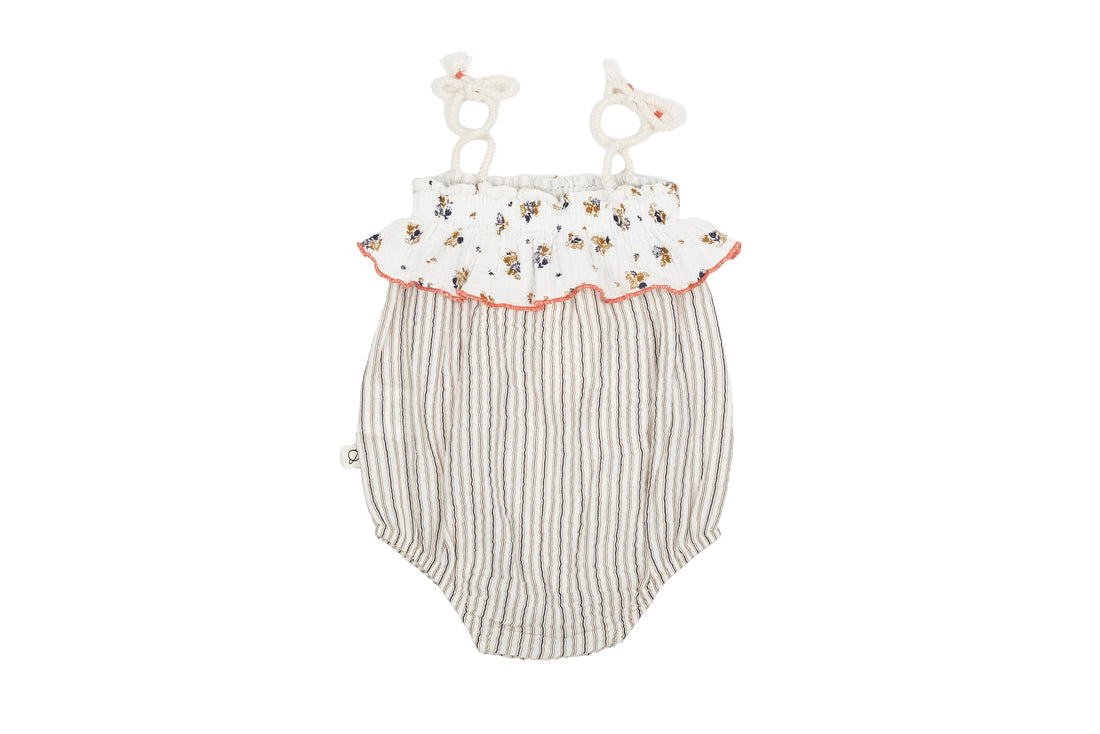 My little Cozmo Seaside Bloom Bubble Bodysuit