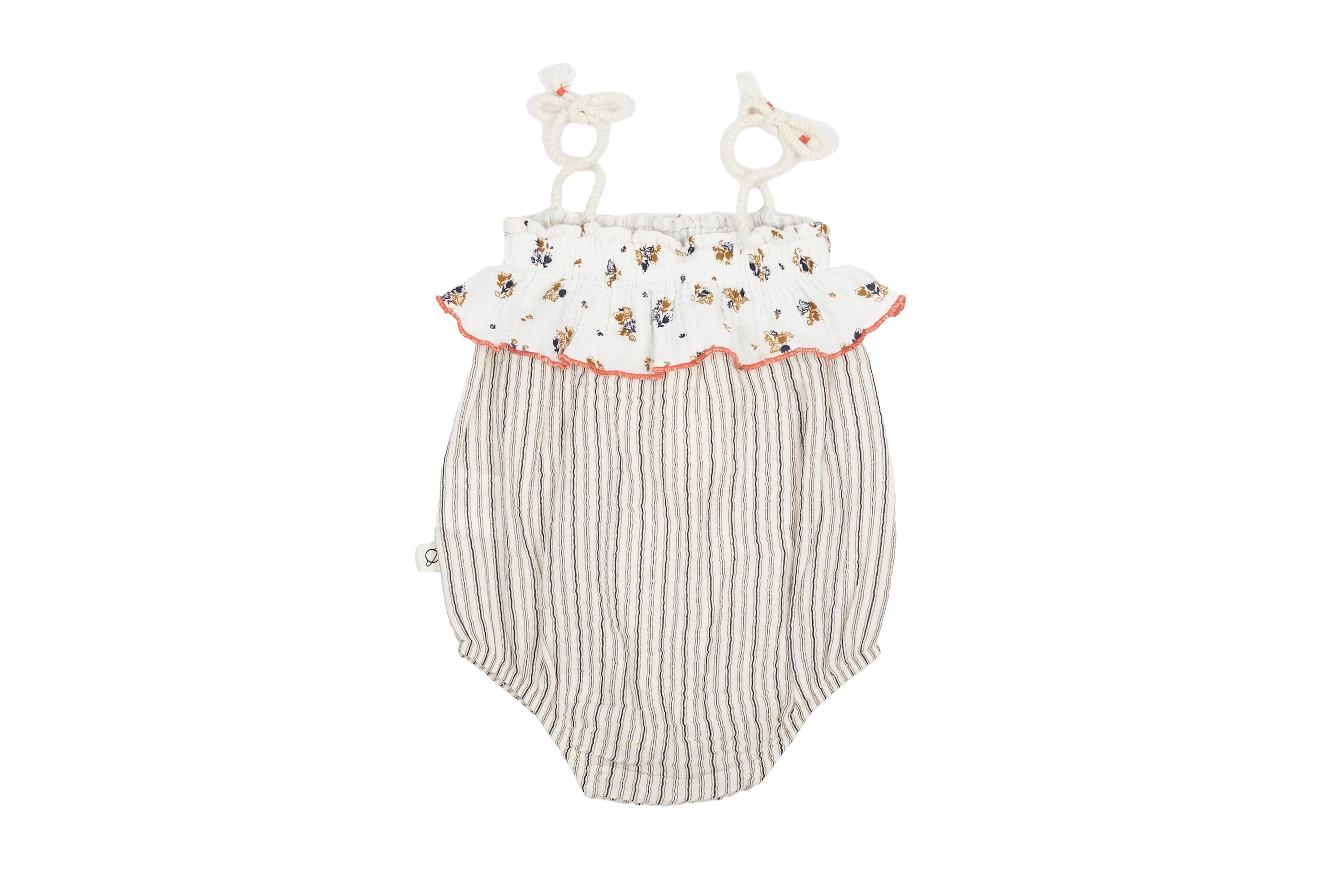 My little Cozmo Seaside Bloom Bubble Bodysuit