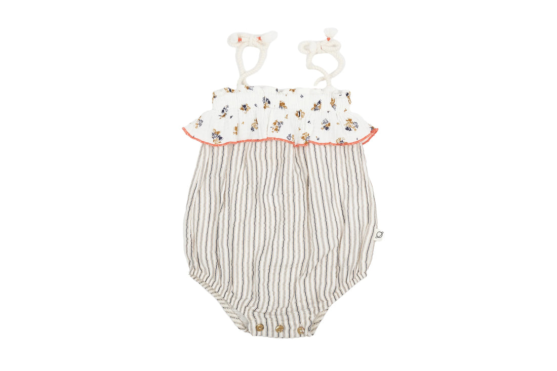 My little Cozmo Seaside Bloom Bubble Bodysuit