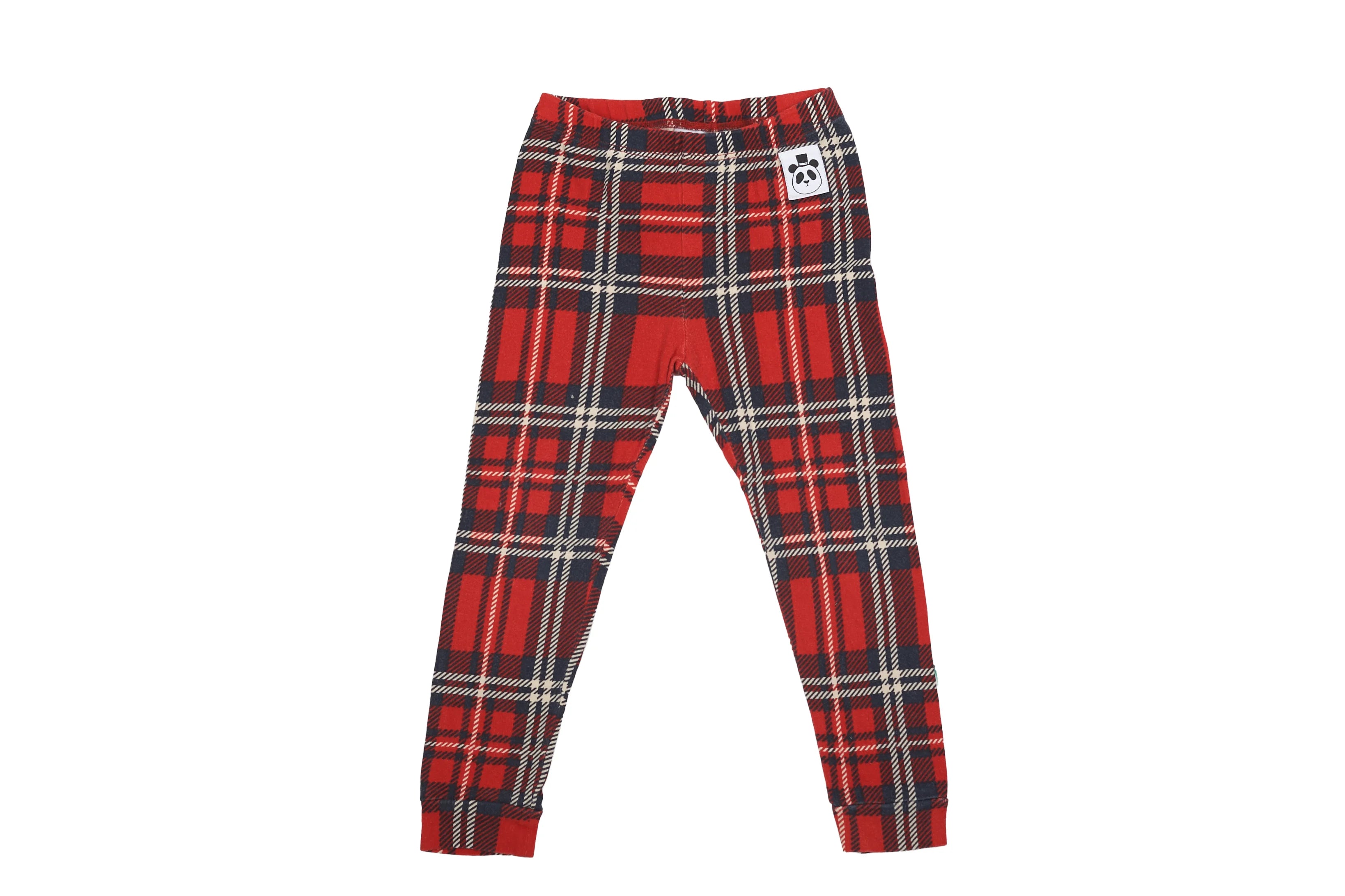 Mini Rodini Red Tartan Legging